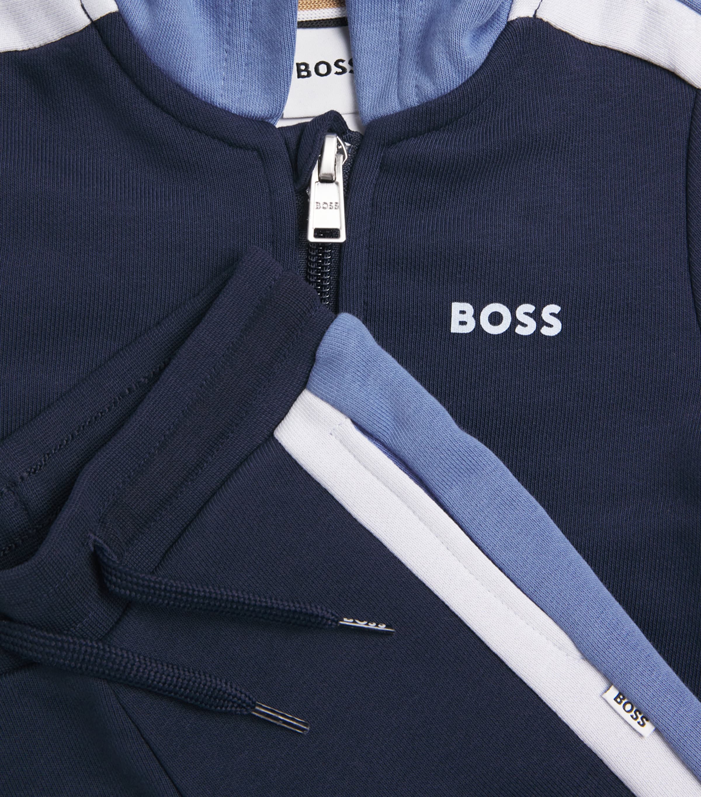 Hoodie and Sweatpants Tracksuit Set (3-36 Months) 849NAVY Image 4