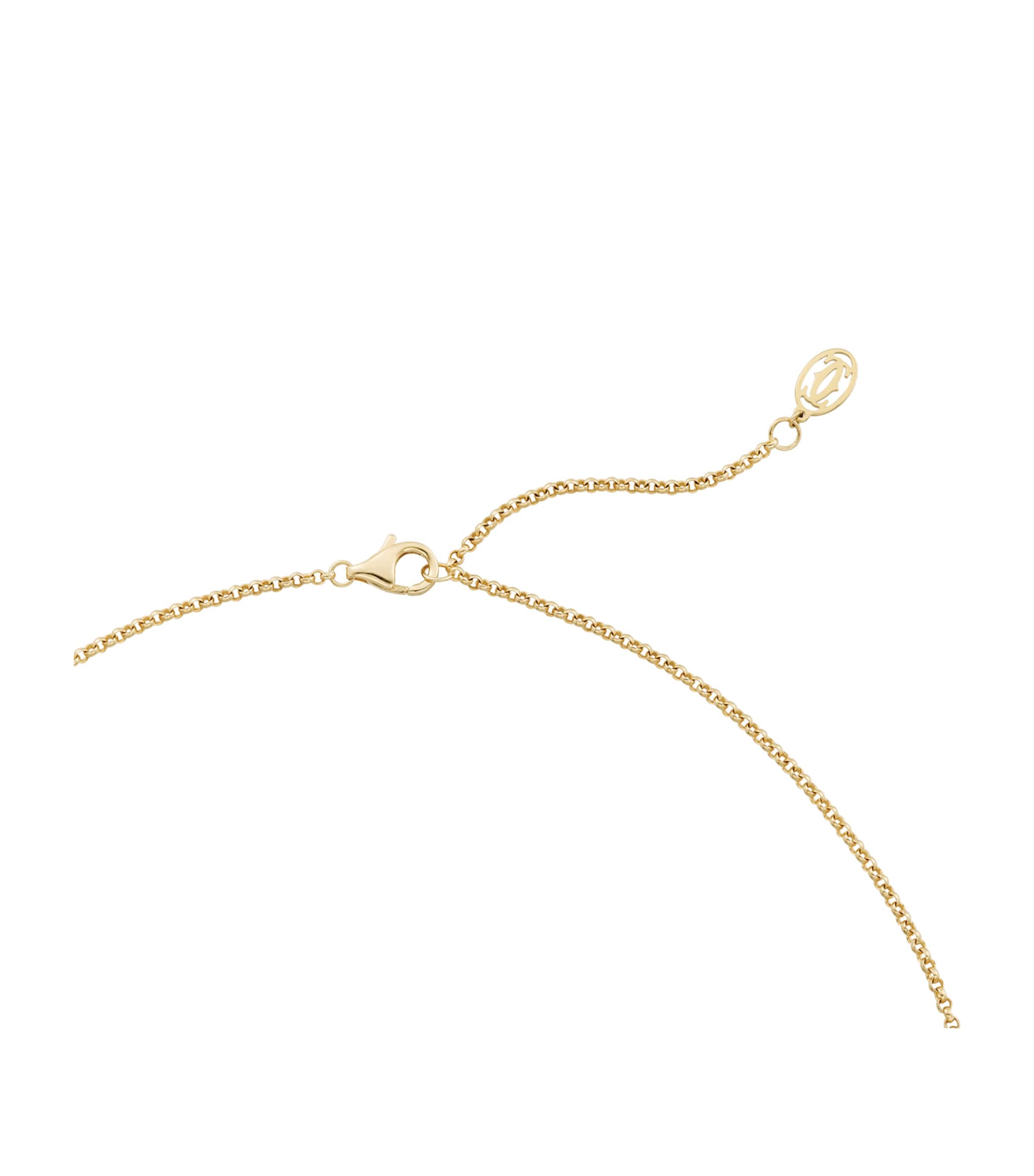 Yellow Gold, Diamond and Onyx Les Berlingots de Cartier Pendant Necklace YELLOW GOLD Image 3