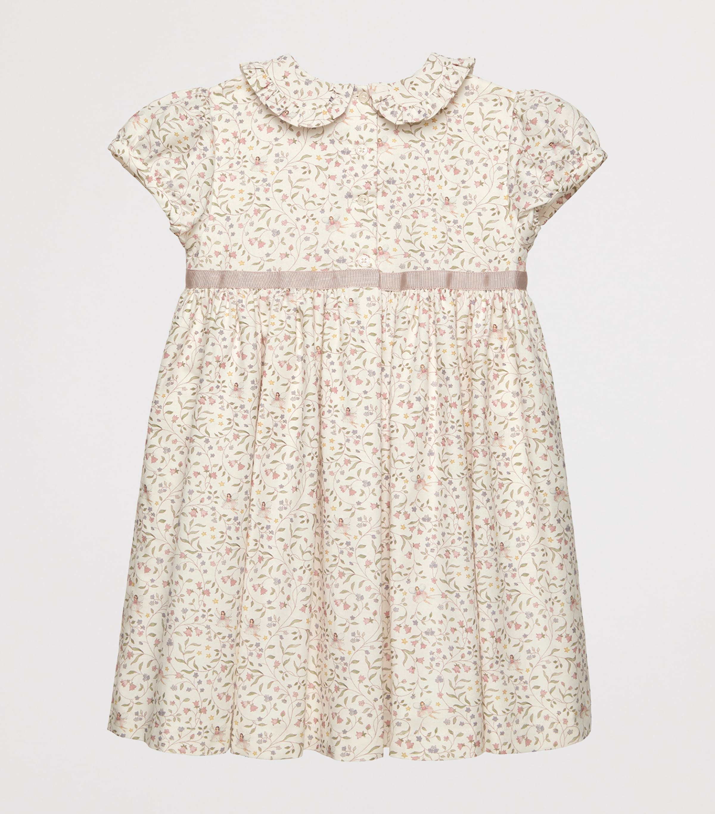 Trotters Cotton Fairy Dress (2-5 Years) Winter White Image 2