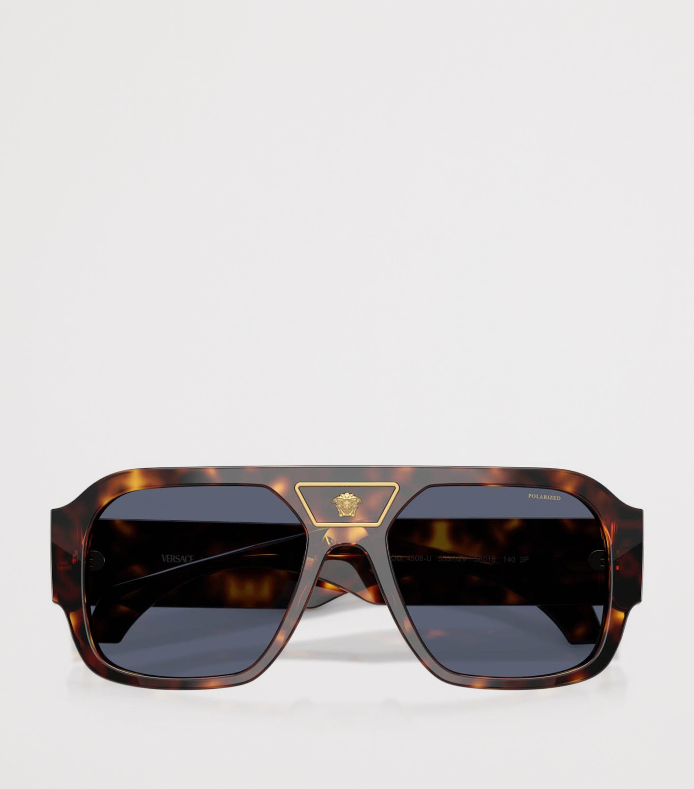 Versace Acetate VE4508U Square Sunglasses Brown Image 5