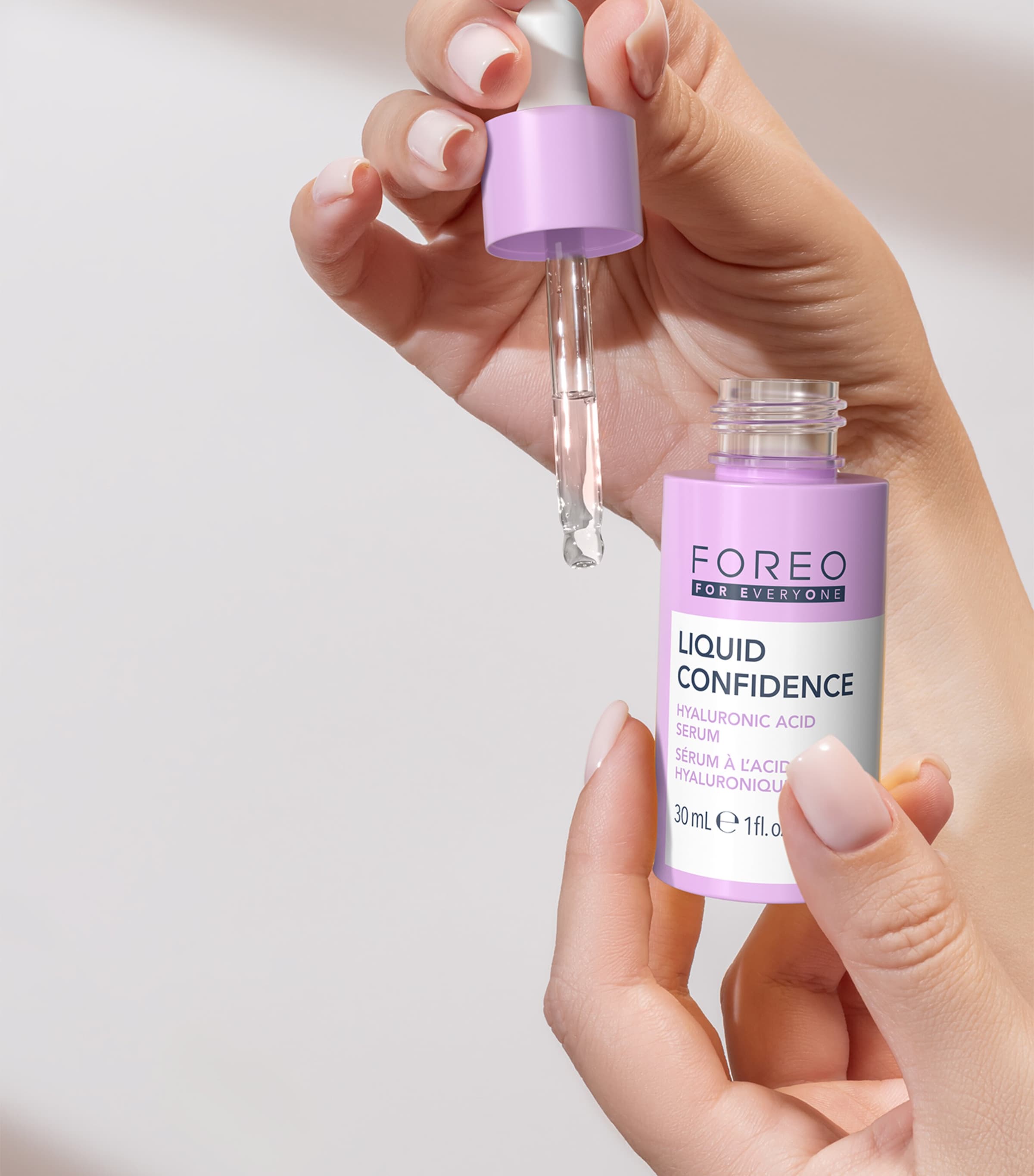 Foreo For EveryOne LIQUID CONFIDENCE Hyaluronic Acid Serum (30ml) No Image 4