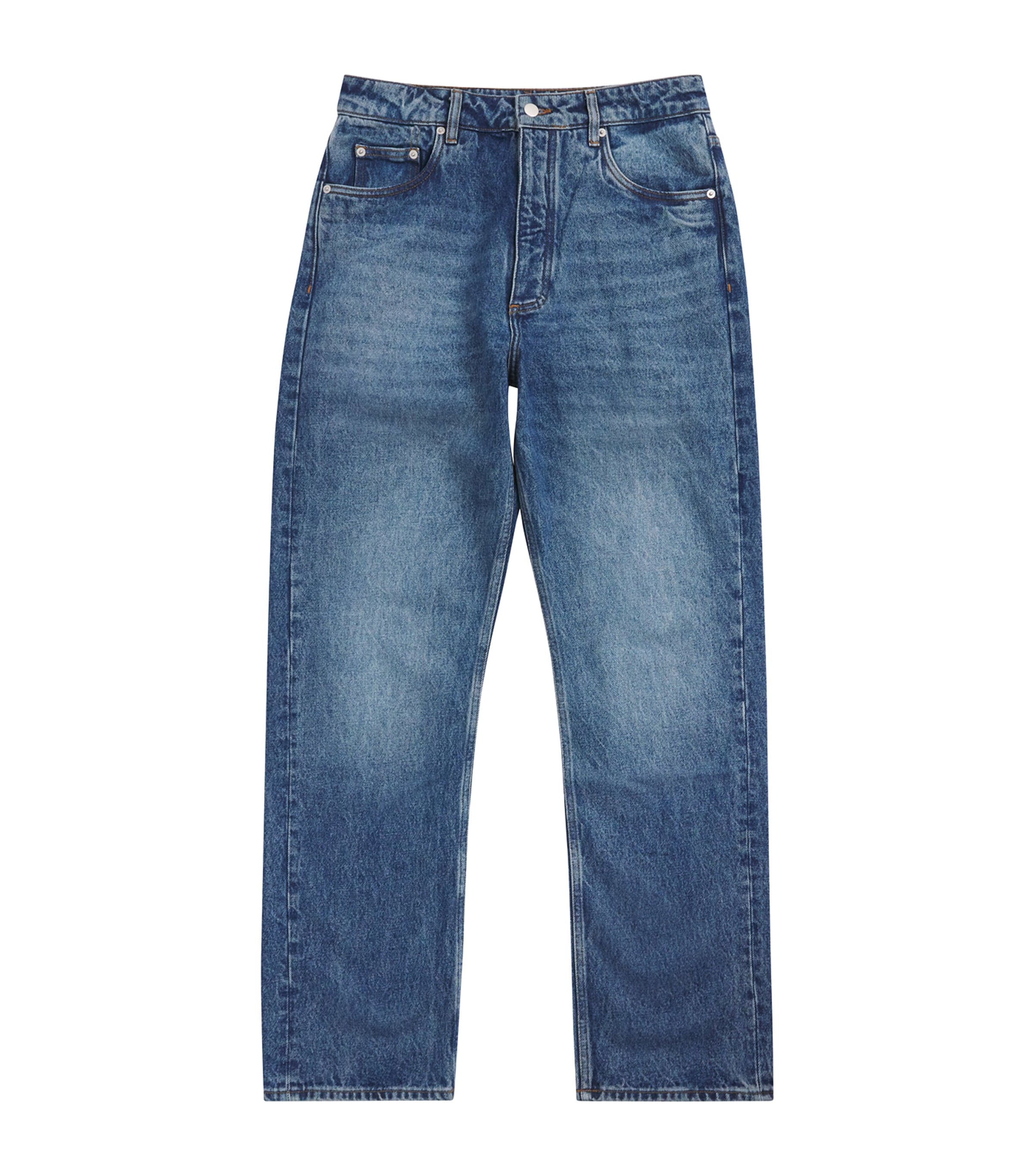 Studio Nicholson Riso Straight Jeans In Blue