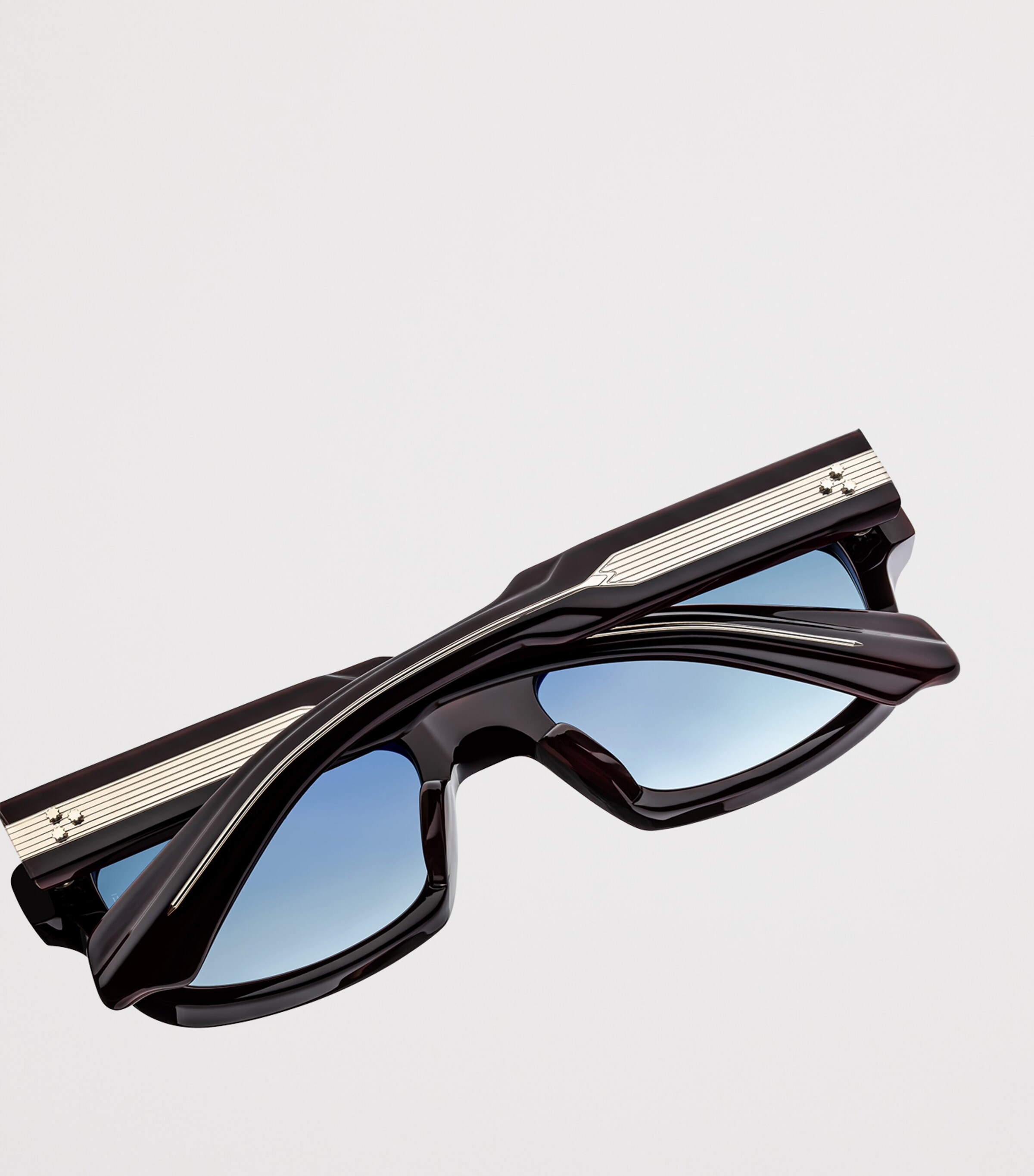 Jacques Marie Mage Blue Acetate Mattei Sunglasses | Harrods US