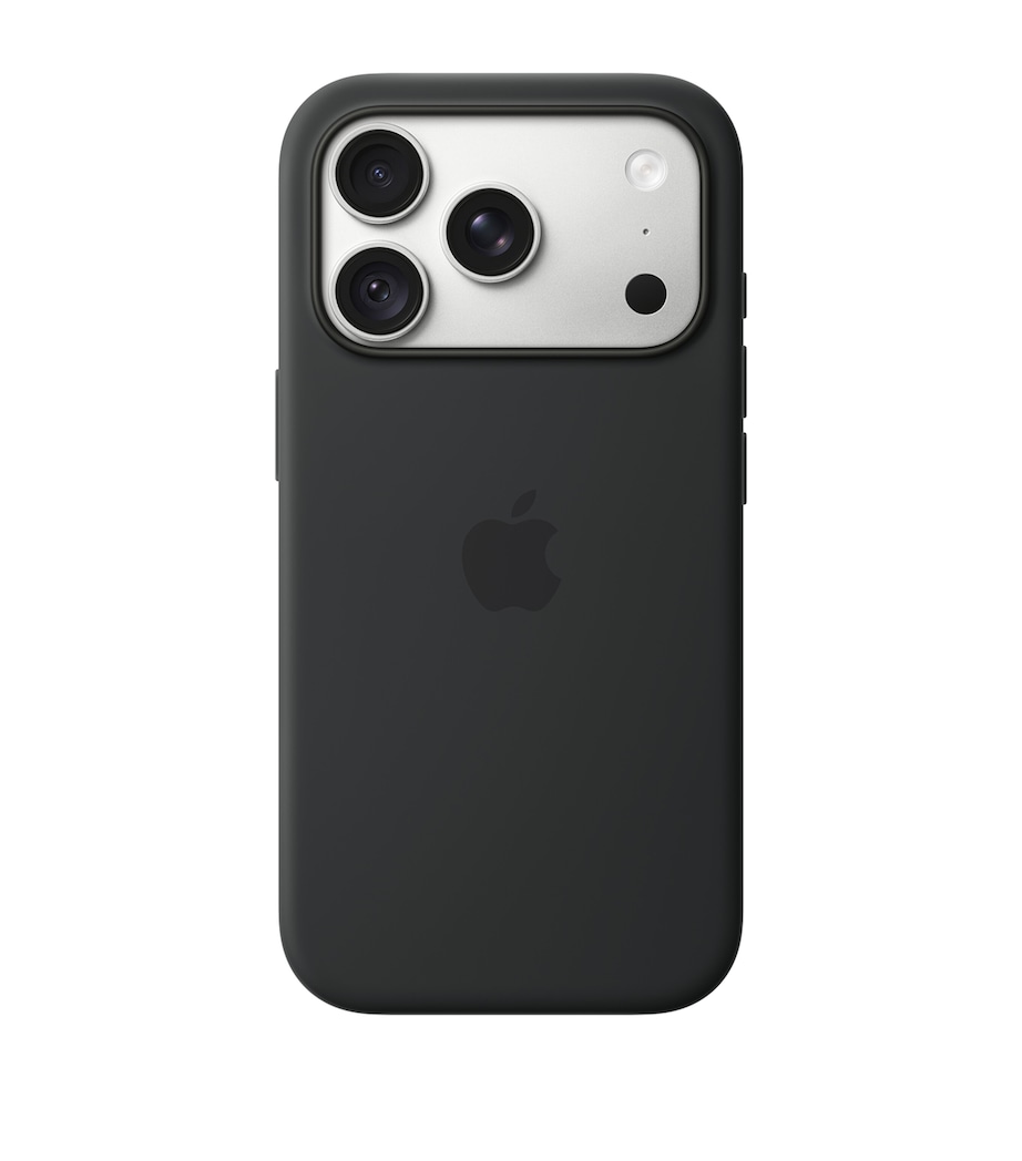 Apple Silicone iPhone 18 Pro MagSafe Case Black Image 2