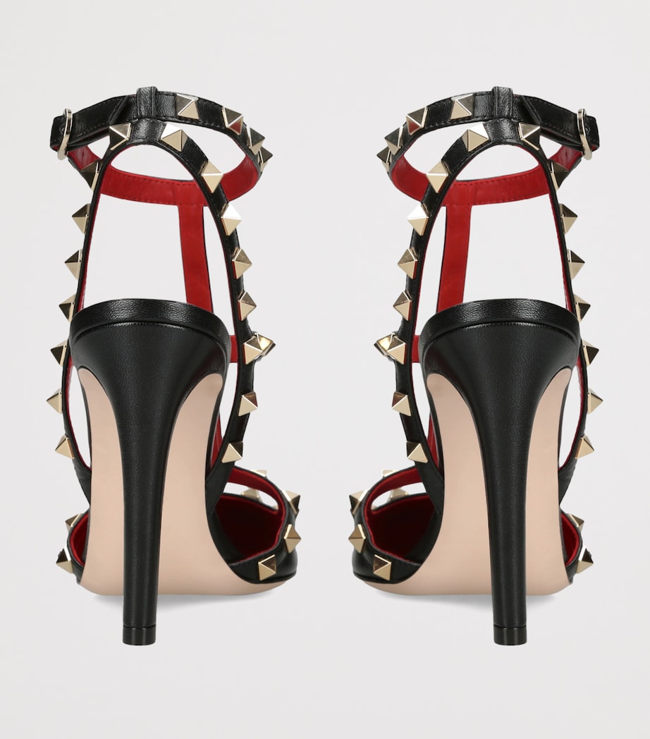 Valentino Garavani Leather Rockstud Pumps 100 Black Image 2