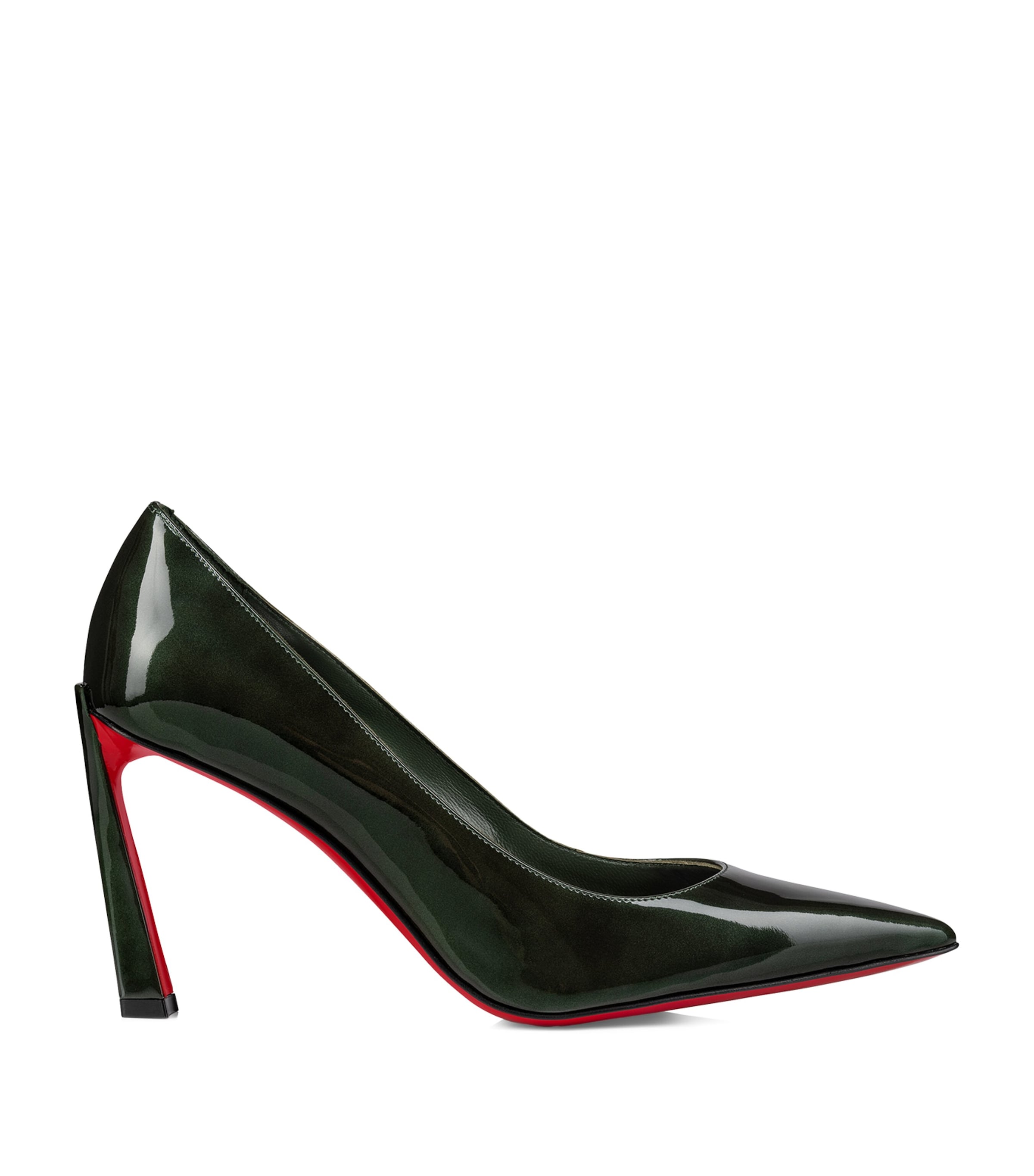 CHRISTIAN LOUBOUTIN CONDORA PATENT LEATHER PUMPS 85 