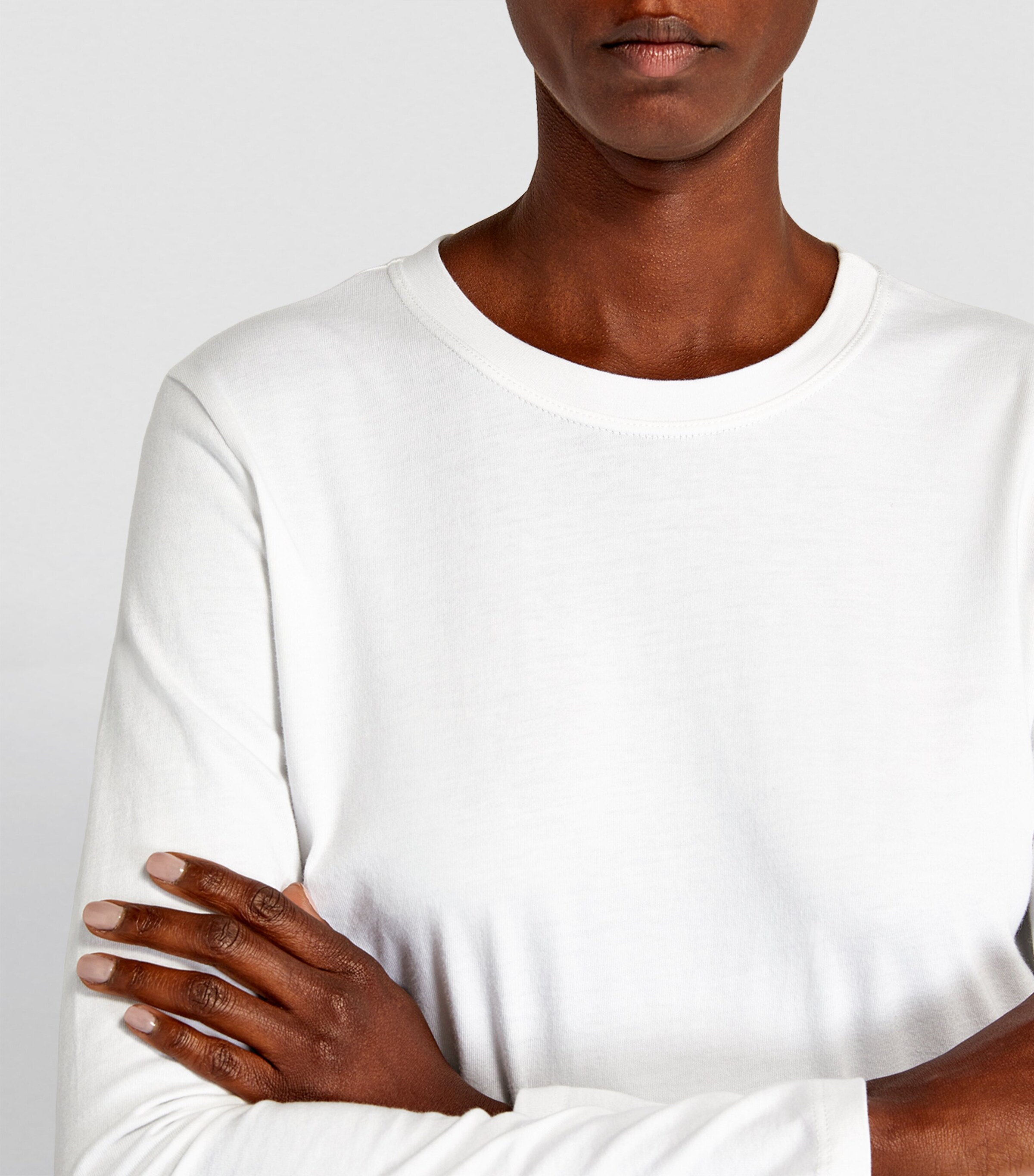 Long-Sleeved Maya T-Shirt WHITE Image 6