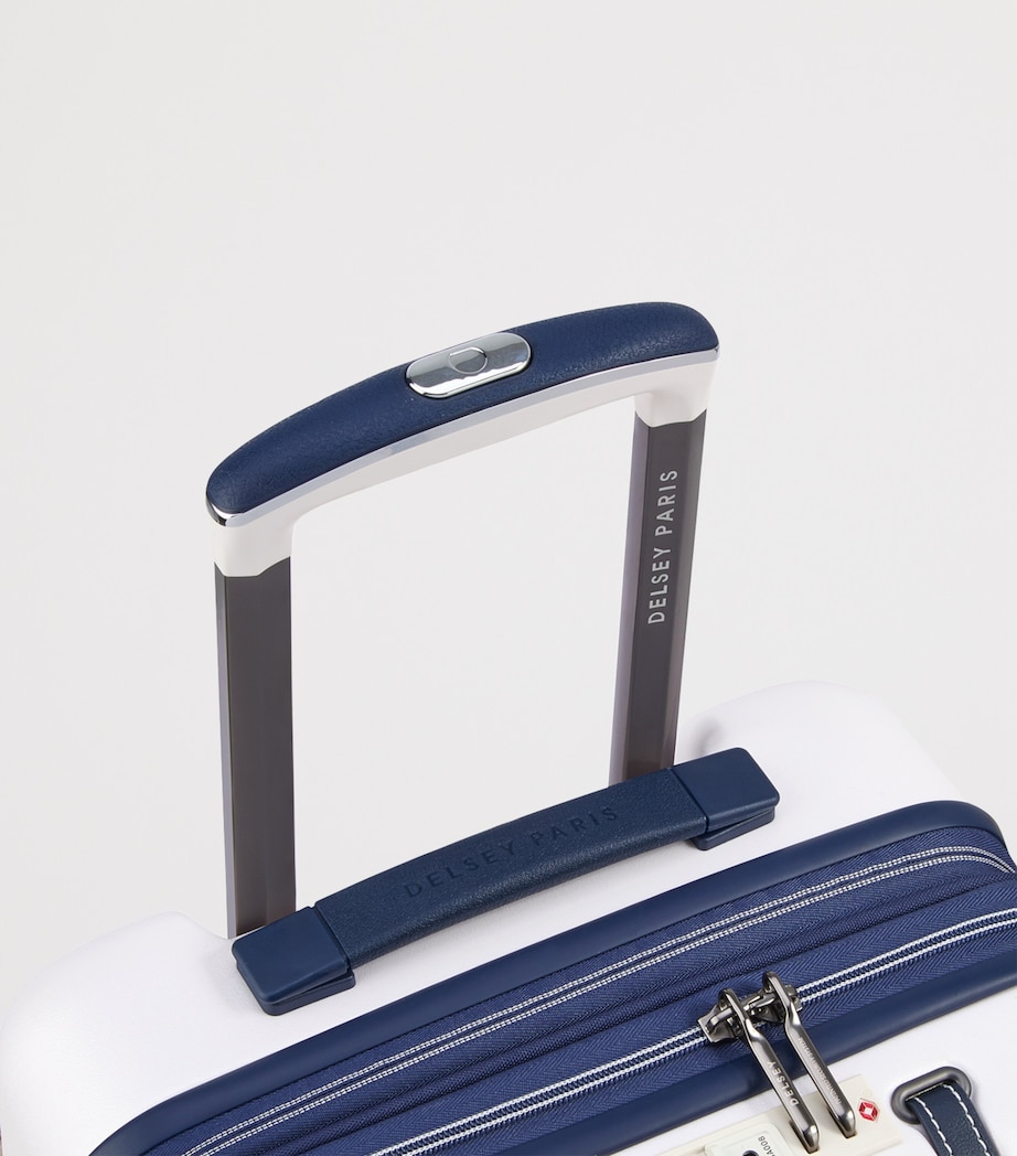 Cadence Expandable Hard Cabin Suitcase (55cm) IVORY / NAVY Image 6