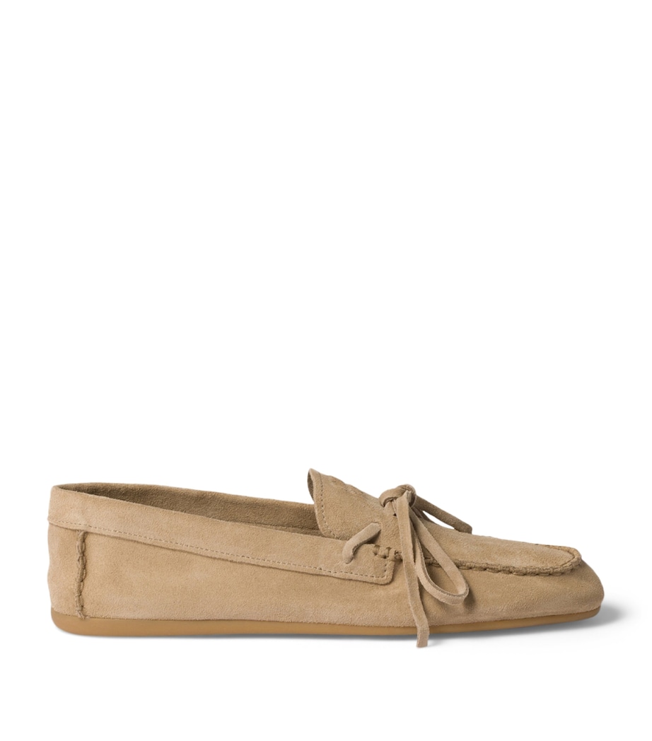 Suede Loafers F0F24 Image 2