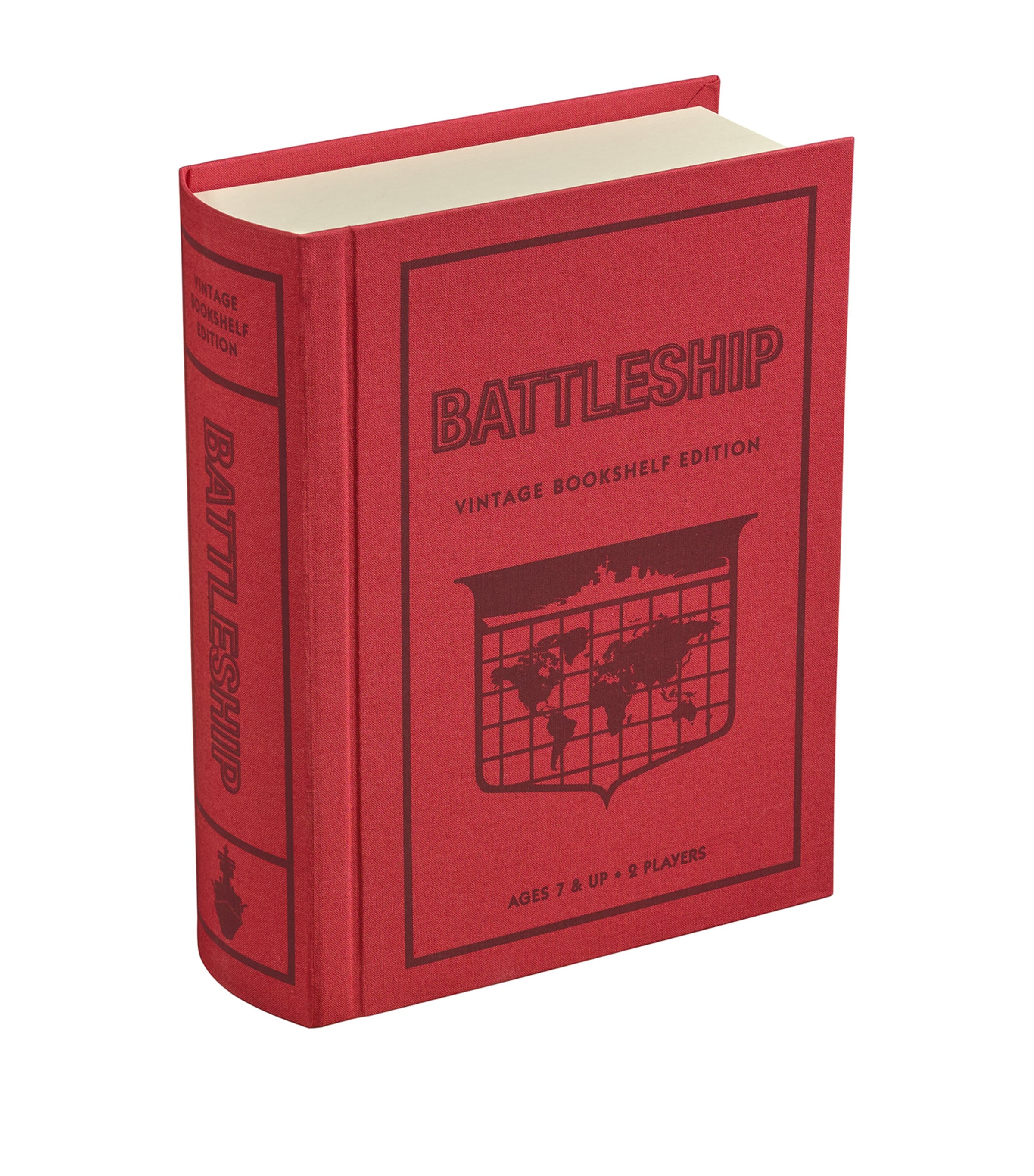 Vintage Bookshelf Battleship Board Game