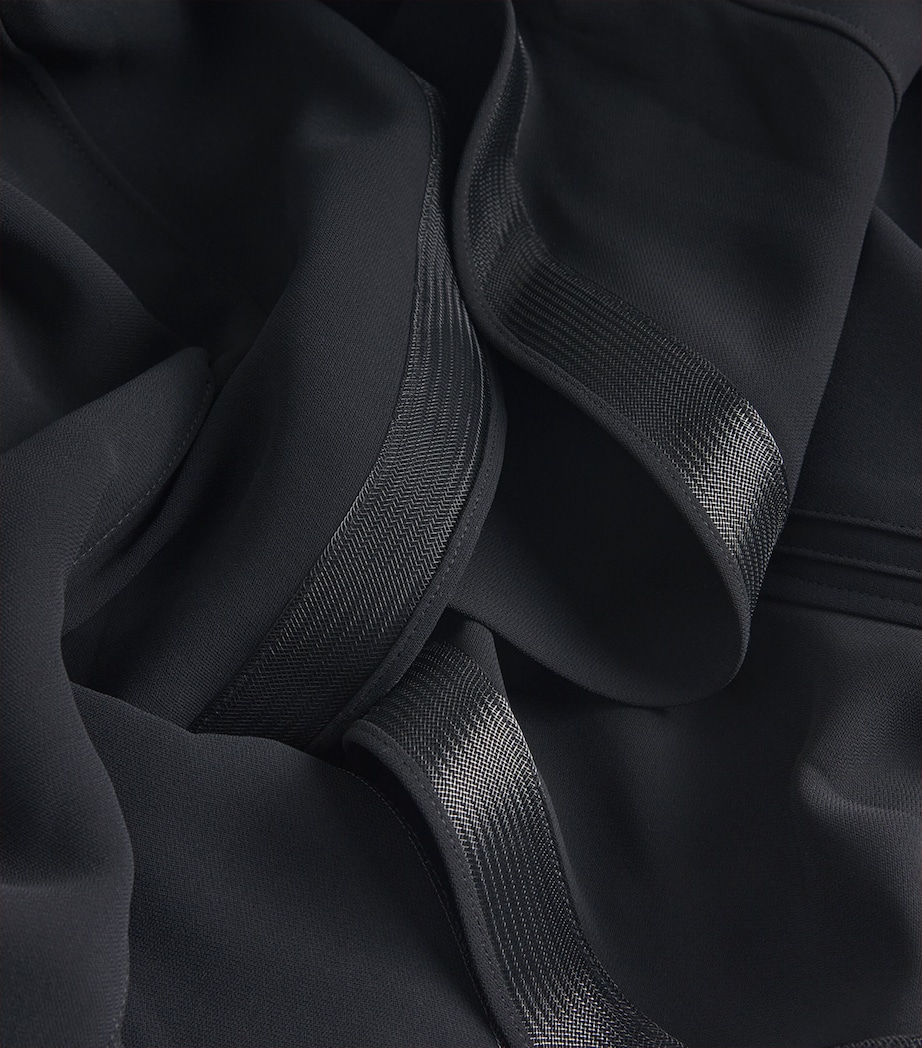 Ruffled Jupiter Gown BLACK Image 5