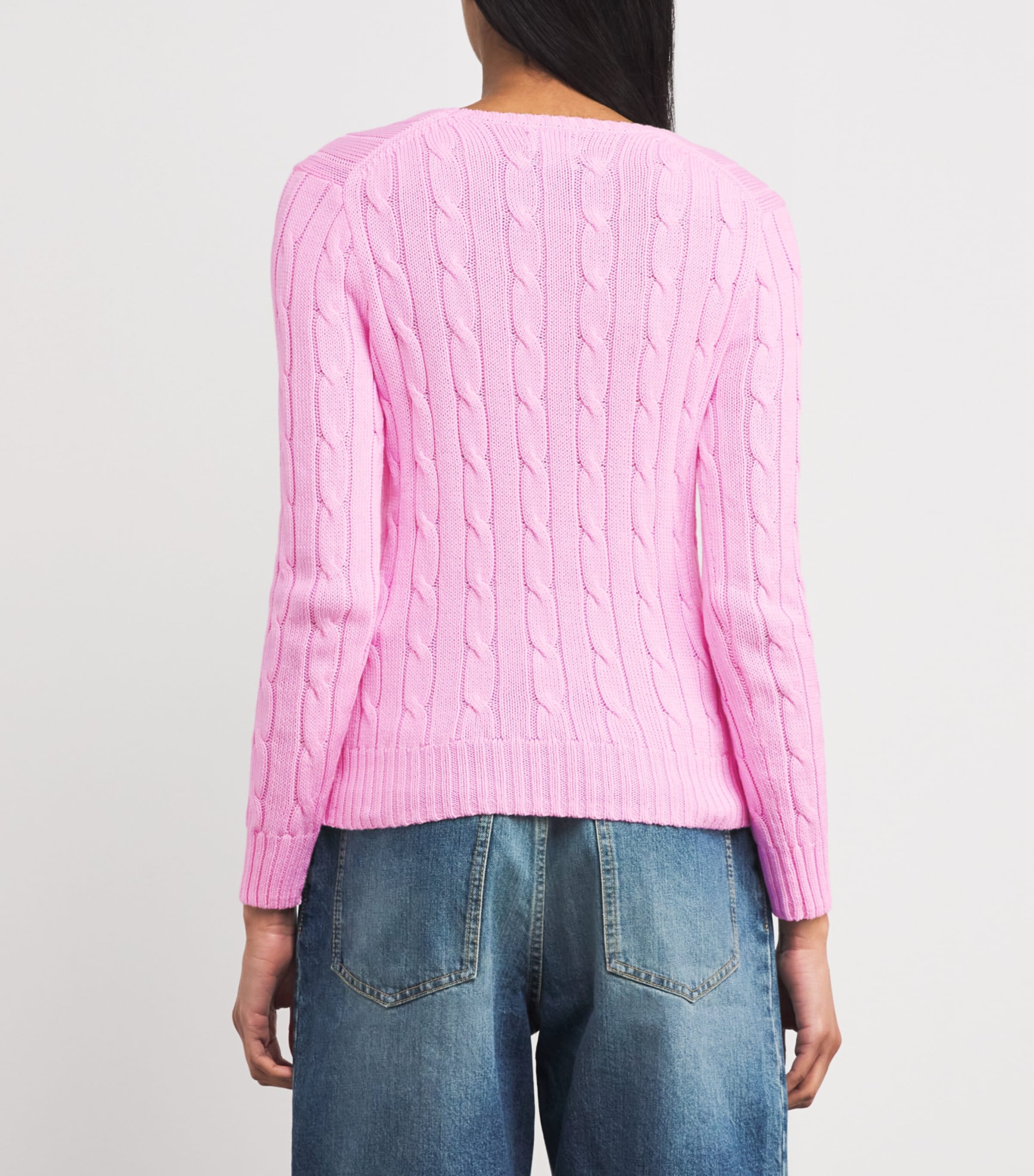 トップス RALPH LAUREN henry neck cotton knit XL Cable-Knit Cotton Sweater | Ralph Lauren