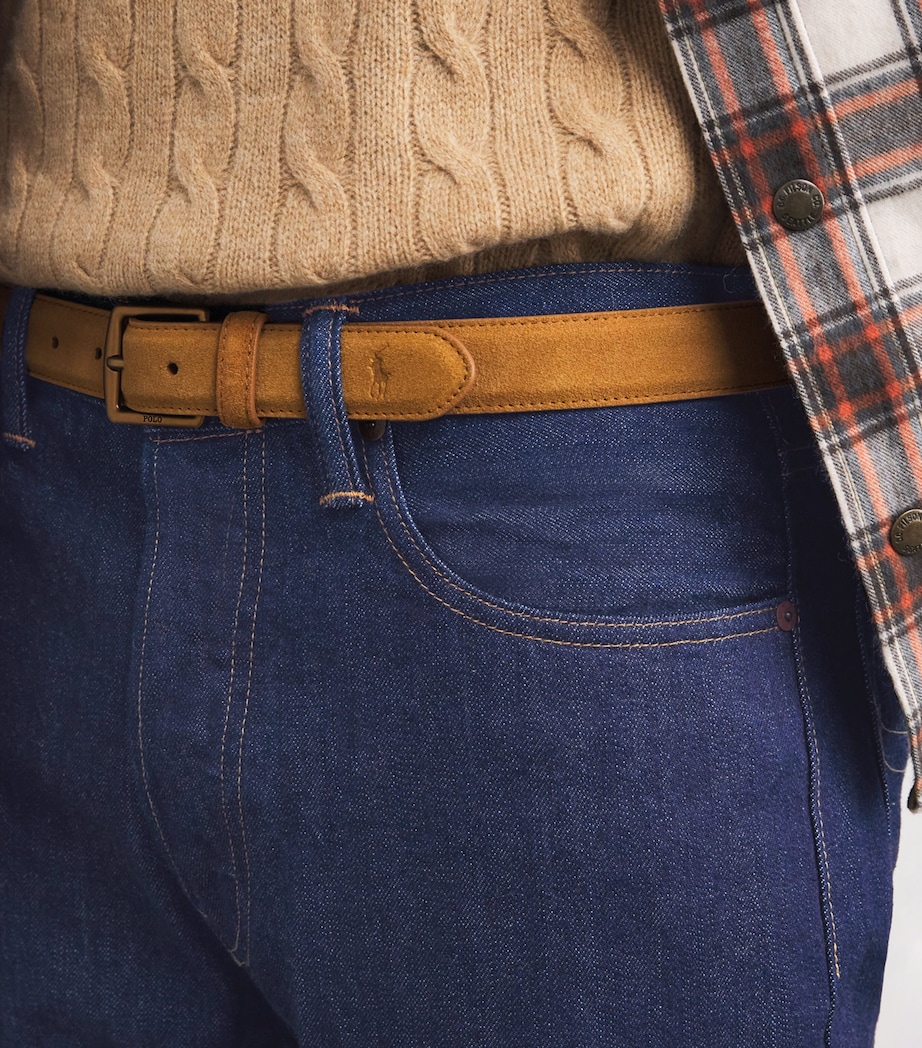 Selvedge Straight-Leg Sullivan Jeans BLUE Image 6