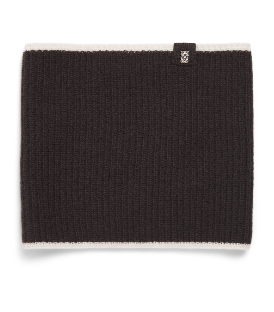 Wool Neck Warmer BROWN Image 1