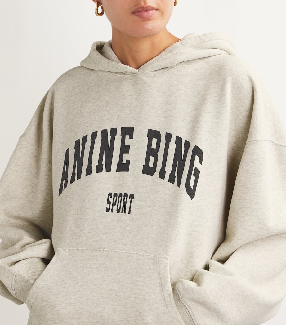 Cotton Harvey Sweatshirt GREY MELANGE Image 6