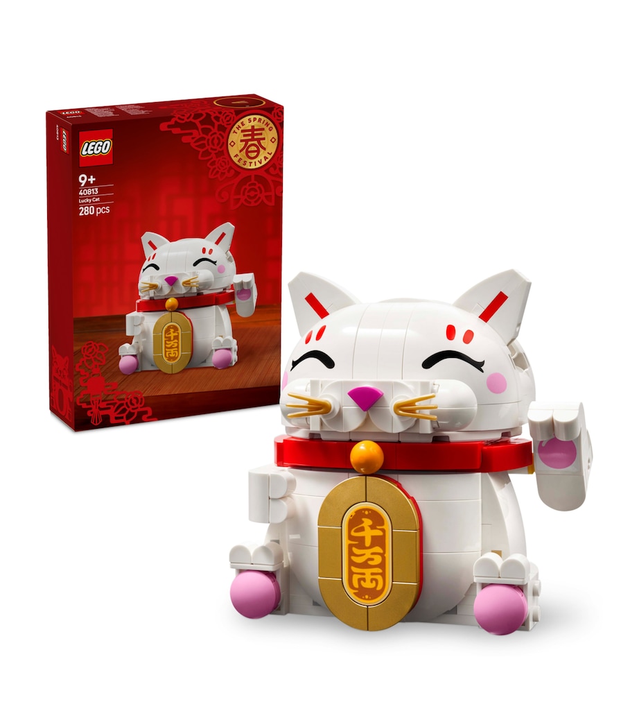 LEGO Lucky Cat Display Model Building Kit 40813 MULTI Image 1