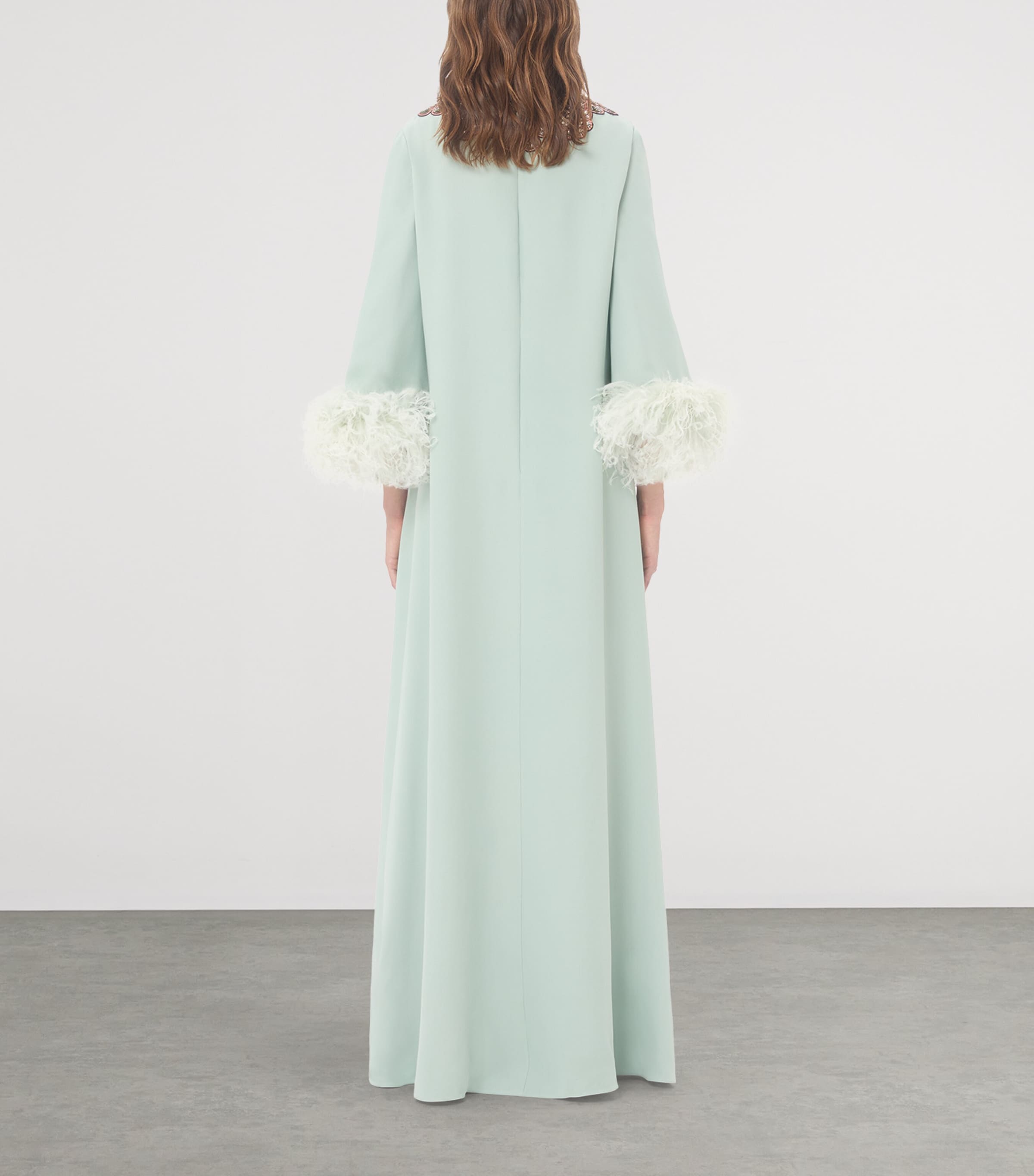 Silk Embellished Maxi Dress QM1 Image 4