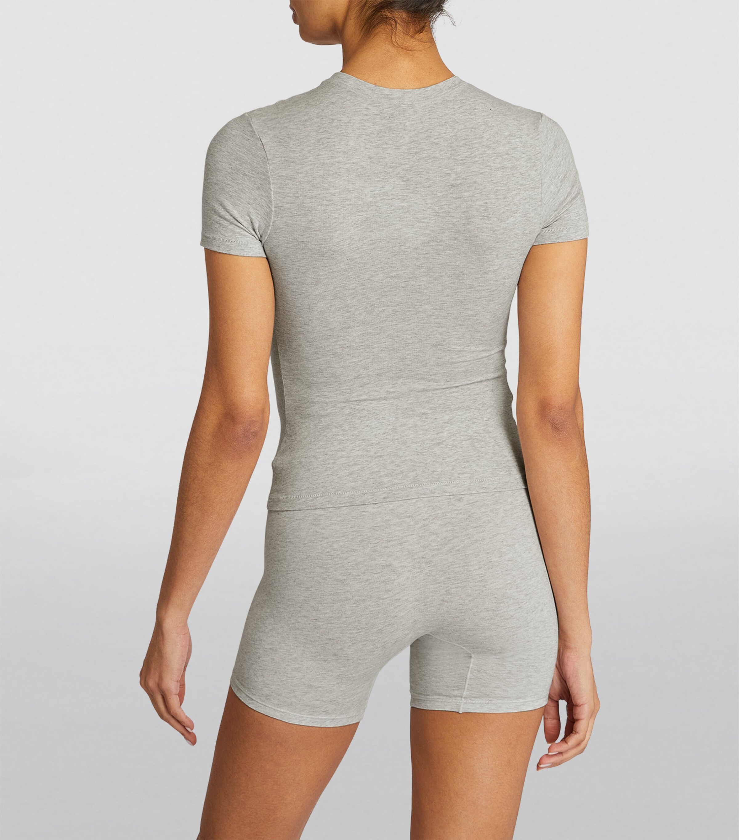 Short-Sleeve T-Shirt LIGHT HEATHER GREY Image 4