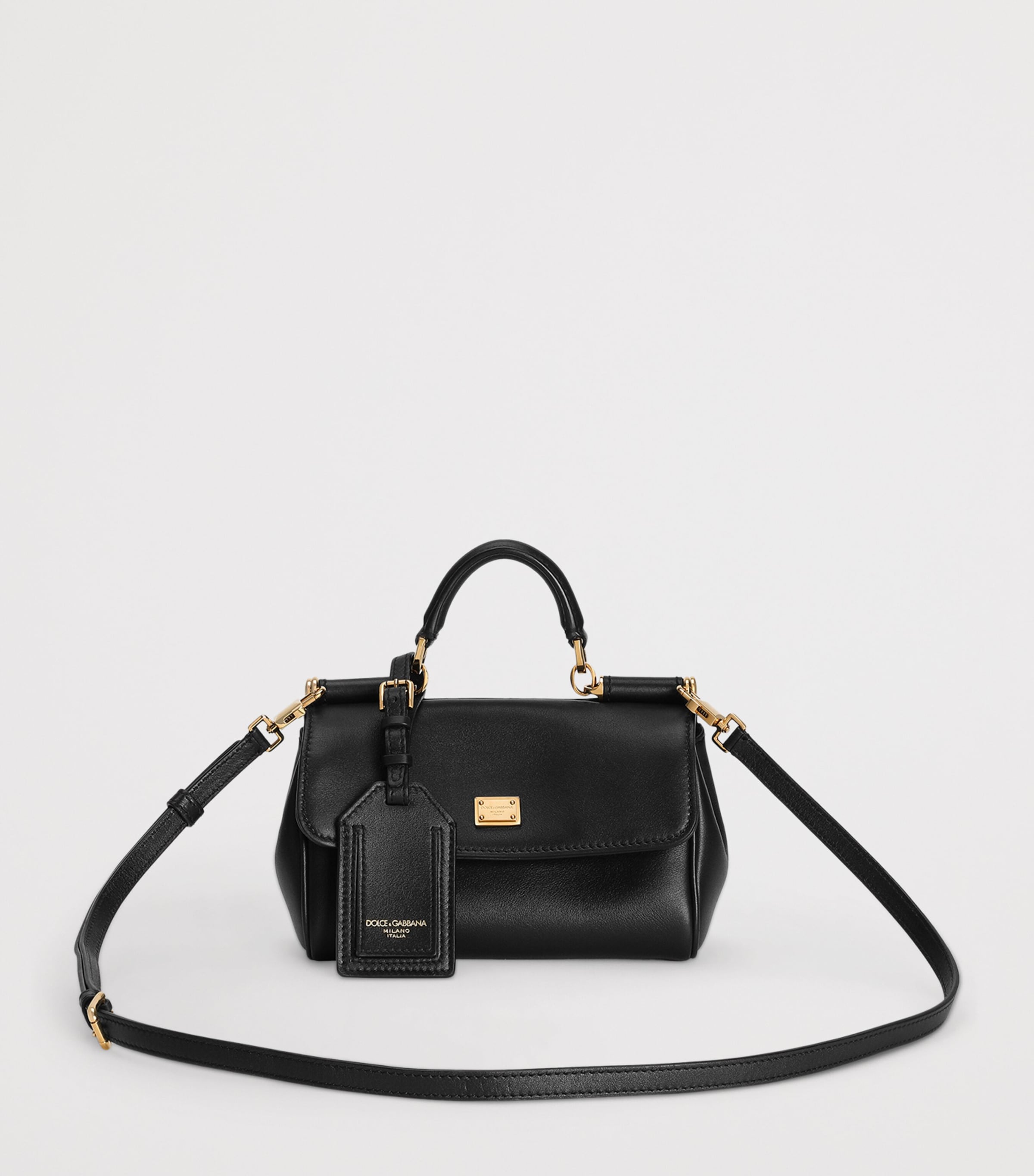 Plongé Calfskin My Sicily Cross-Body Bag 80999-BLACK Image 3