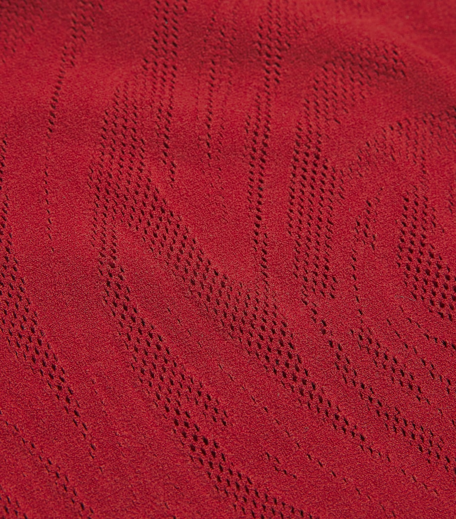 Rose Net Bodysuit 3244 CRIMSON Image 4