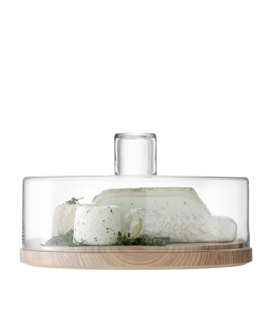 Lotta Cheese Dome with Base CLEAR Image 2