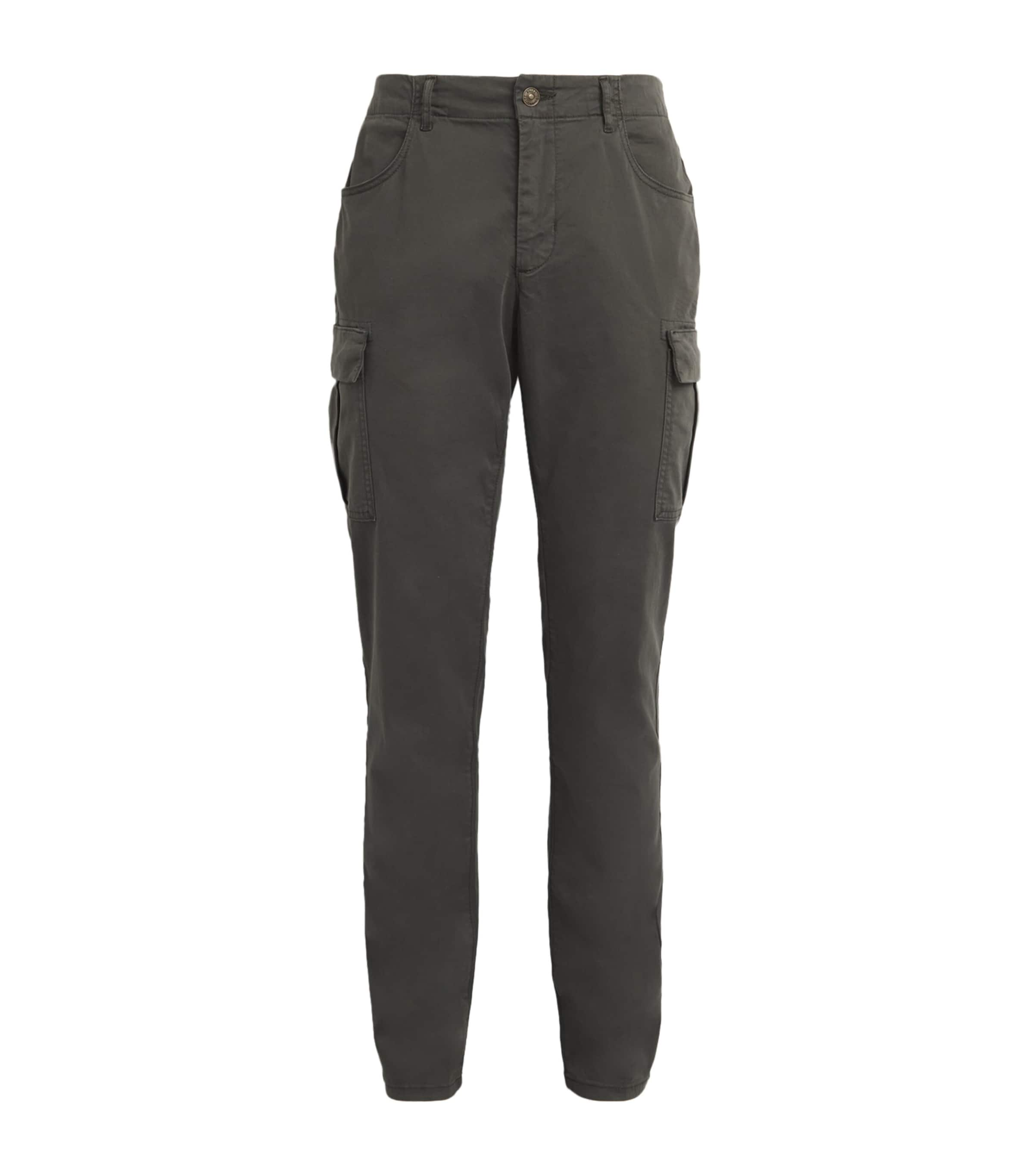 Shop Paige Ronin Cargo Trousers In Green