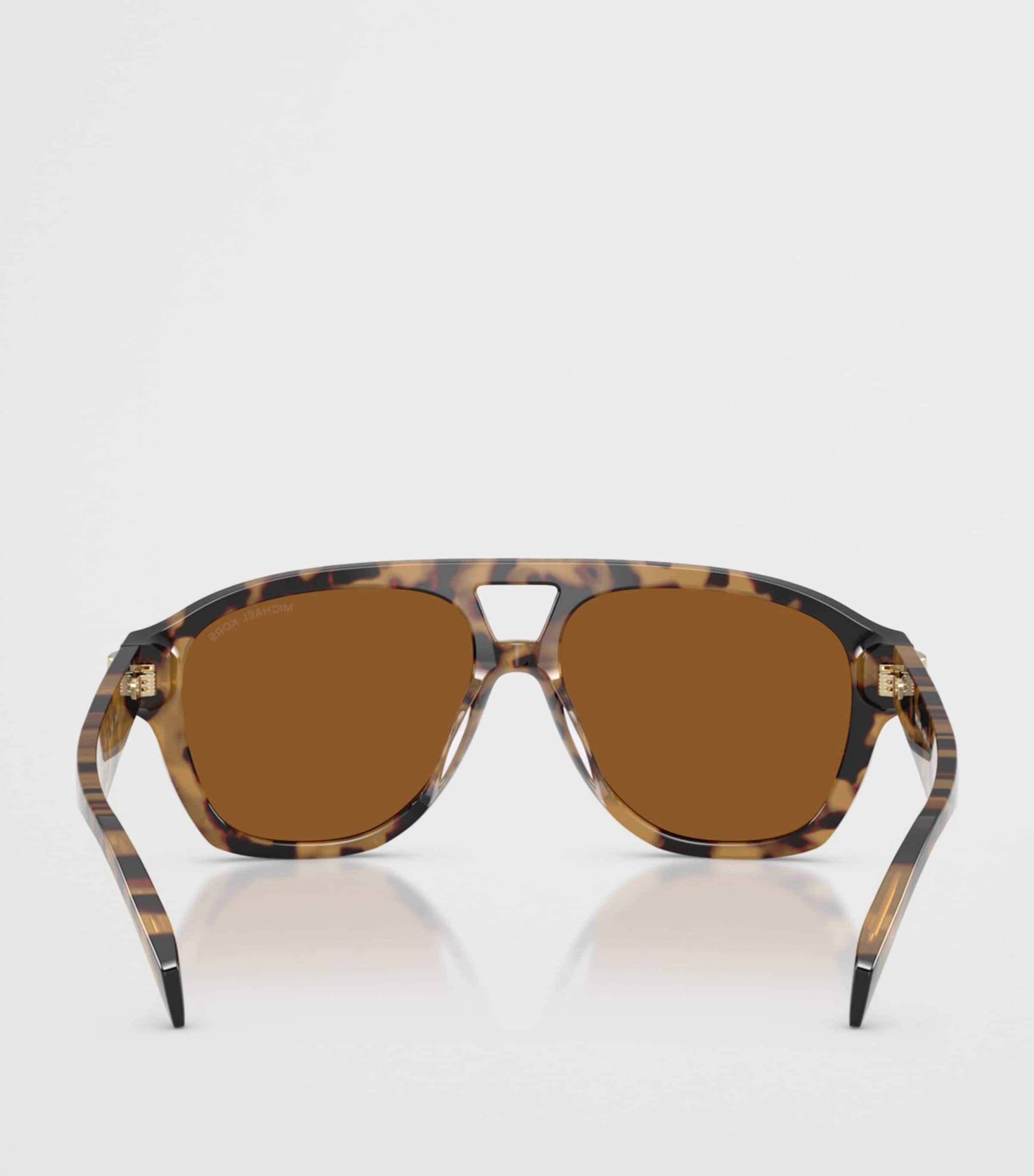 Michael Kors Grenada Pilot Sunglasses Brown Image 4