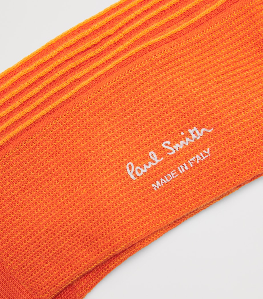 Cotton-Blend Lenny Socks ORANGE Image 2