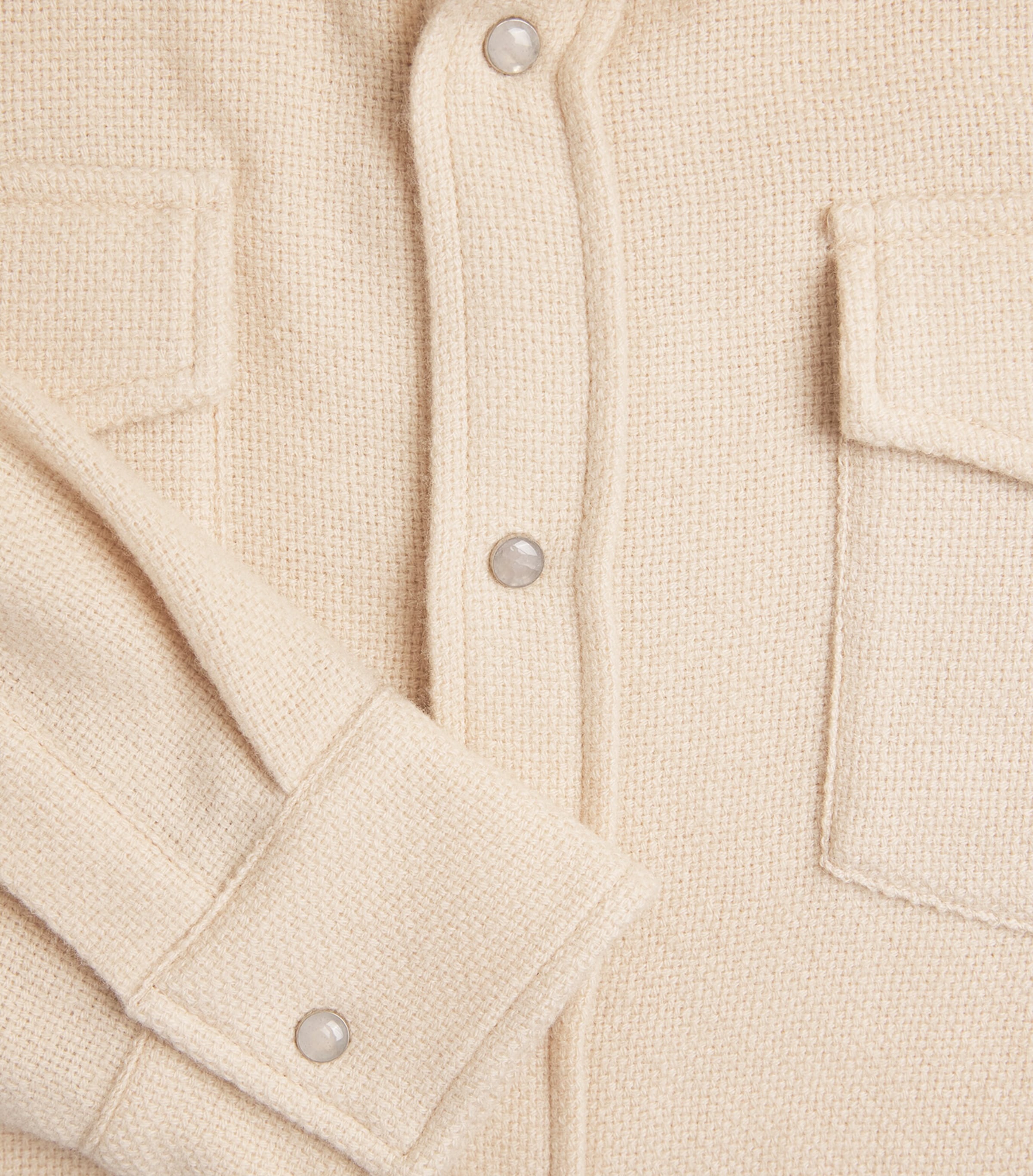 God's True Cashmere Beige Cashmere Button-Up Shirt | Harrods US