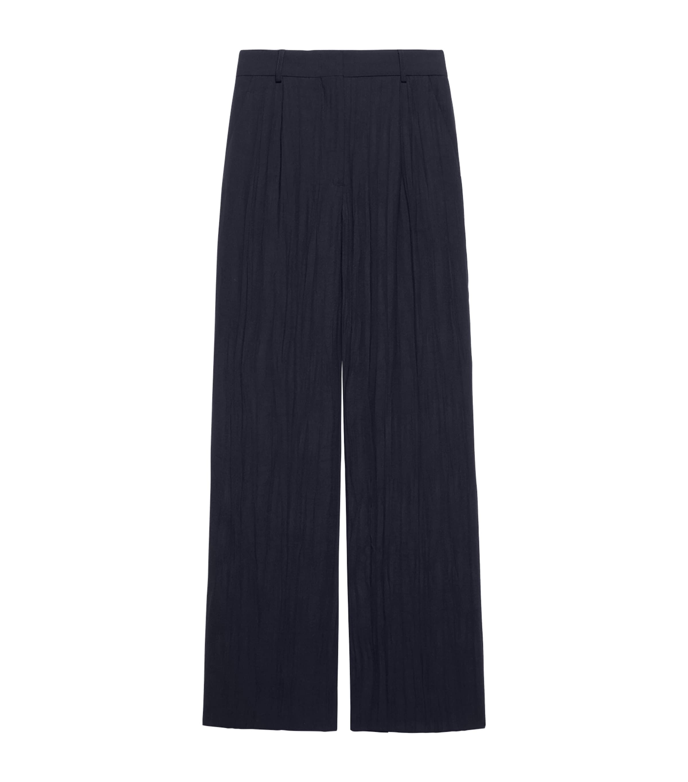 MAX&Co. Womens Pleated Trousers Midnightblue Image 1