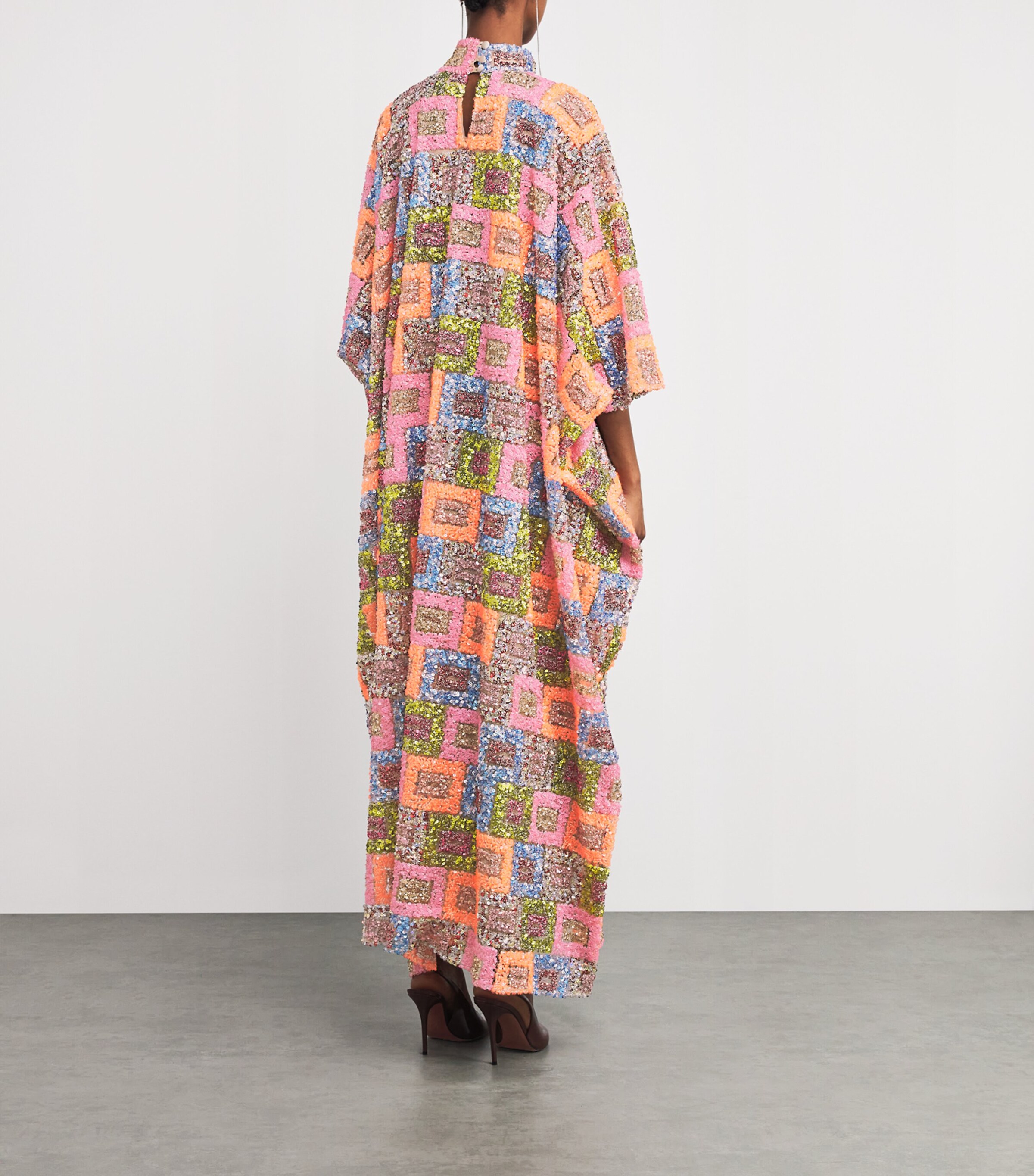 Sequinned Bermuda Kaftan MULTICOLOR Image 3