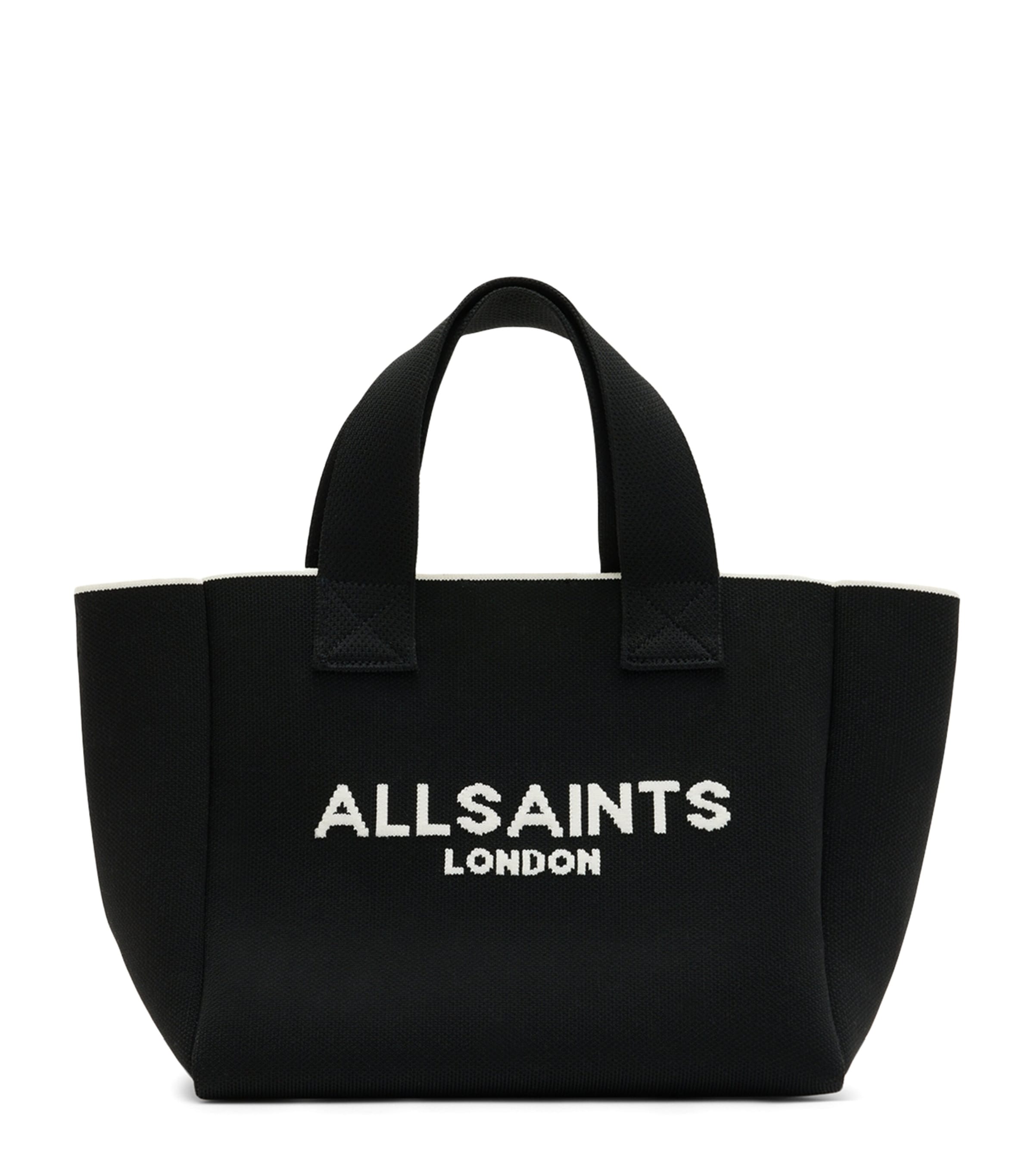 Allsaints Mini Izzy Tote Bag In Black