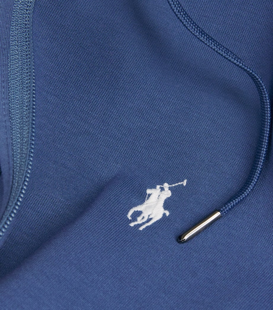 Tech Knit Zip-Up Hoodie BLUE Image 5