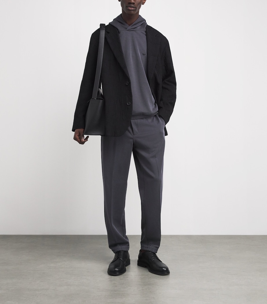 Stripe Logo Hoodie U8136 Image 2