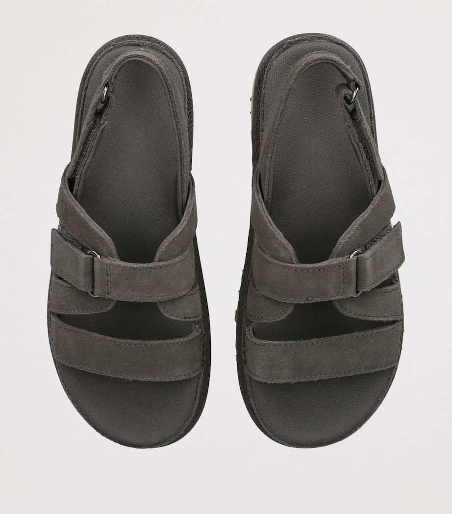 UGG Suede Goldenstar Gleam Sandals Grey/dark Image 4