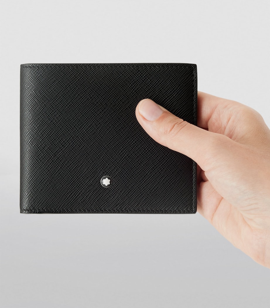 Leather Sartorial Bifold Wallet MULTI Image 4