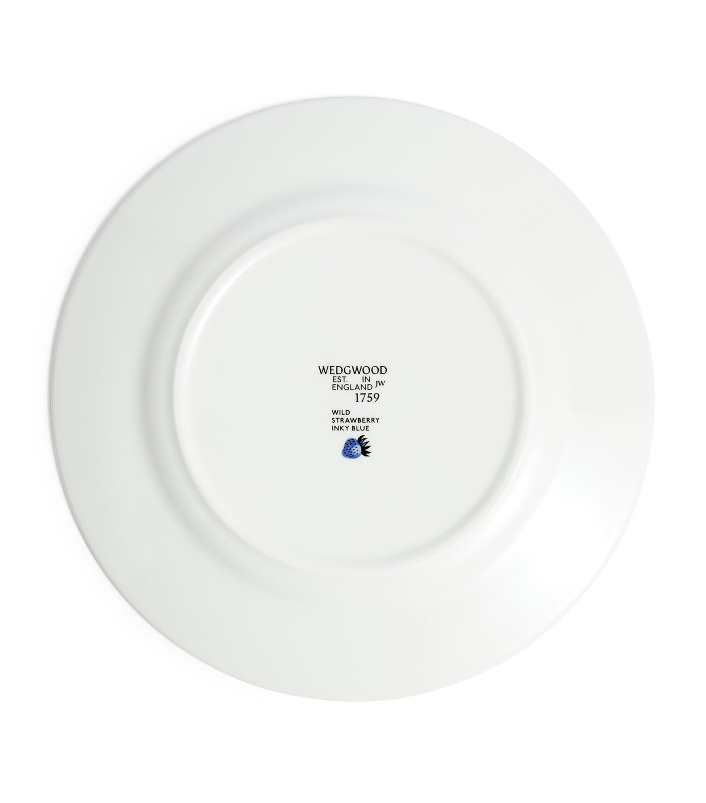 Wild Strawberry Inky Blue Plate (20.5cm) MULTI Image 5