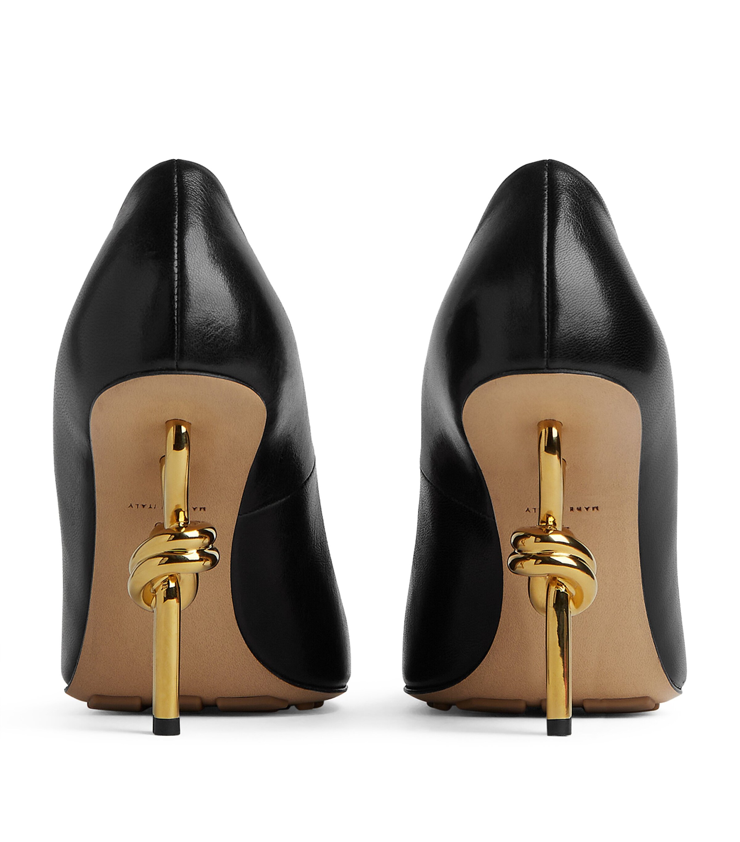Leather Knot Pumps 90 1000 Image 3