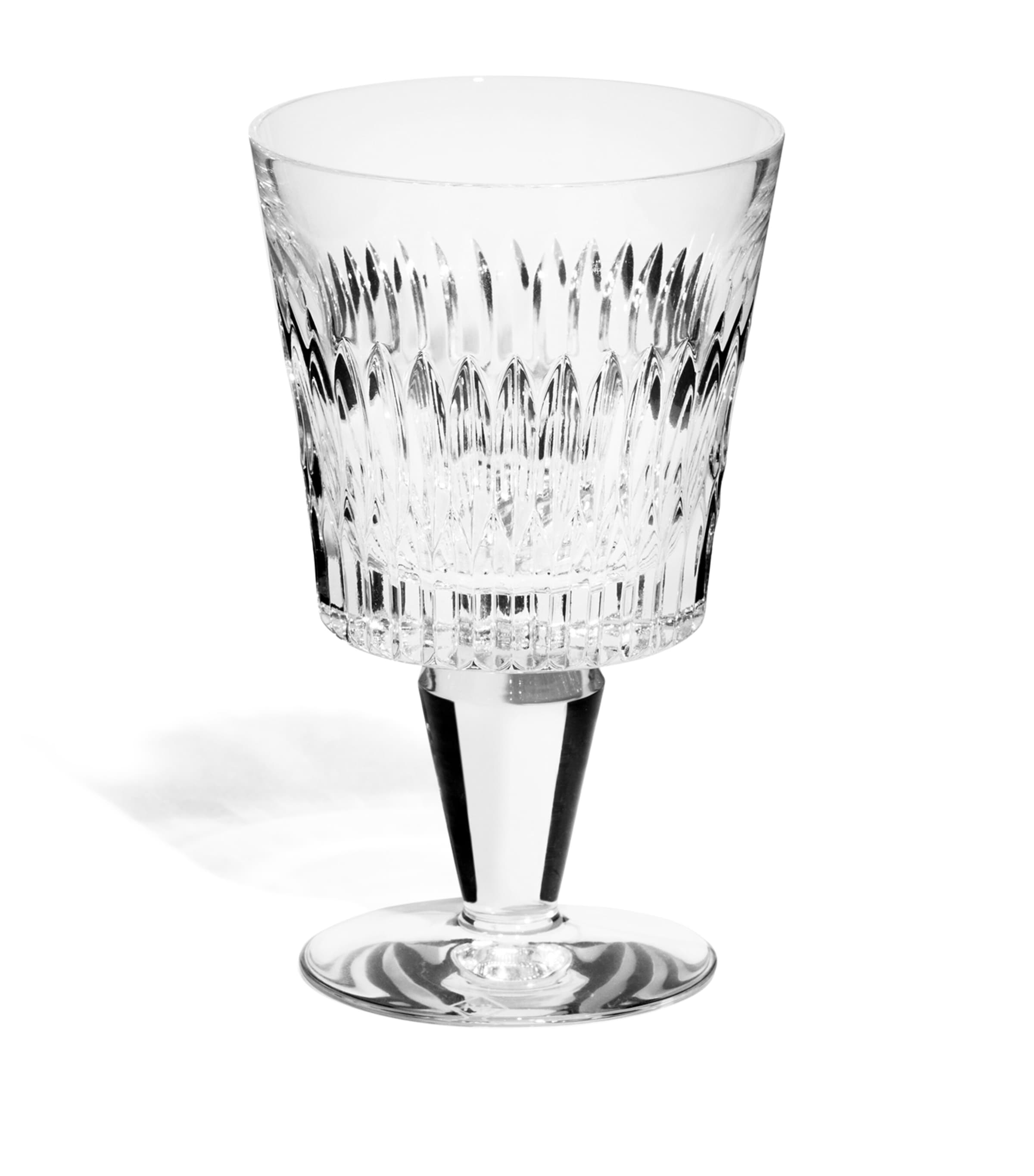 RICHARD BRENDON CRYSTAL PRISM GOBLET 