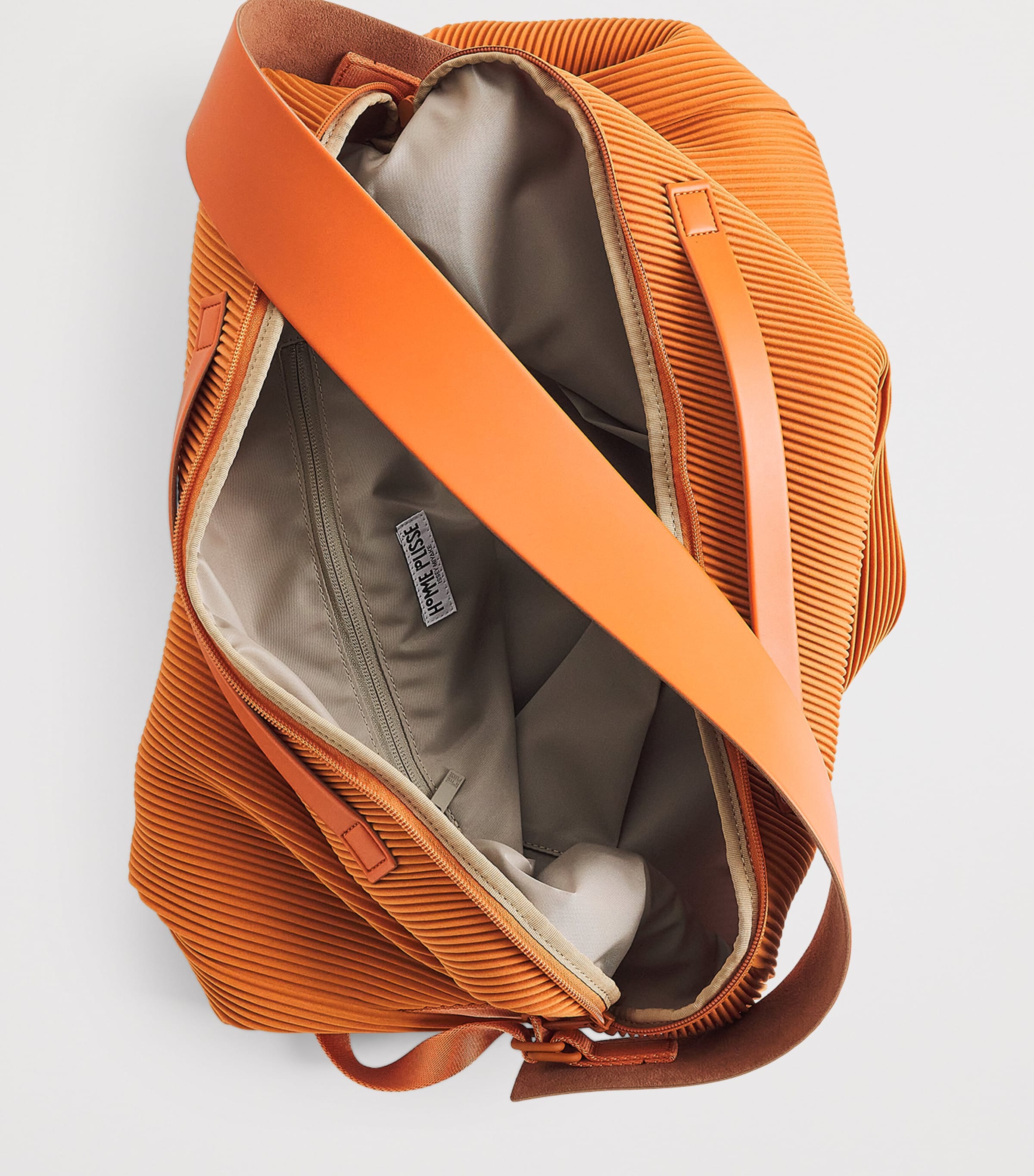 Pleated Duffle Bag 47-MANAROLA B BRWN Image 5