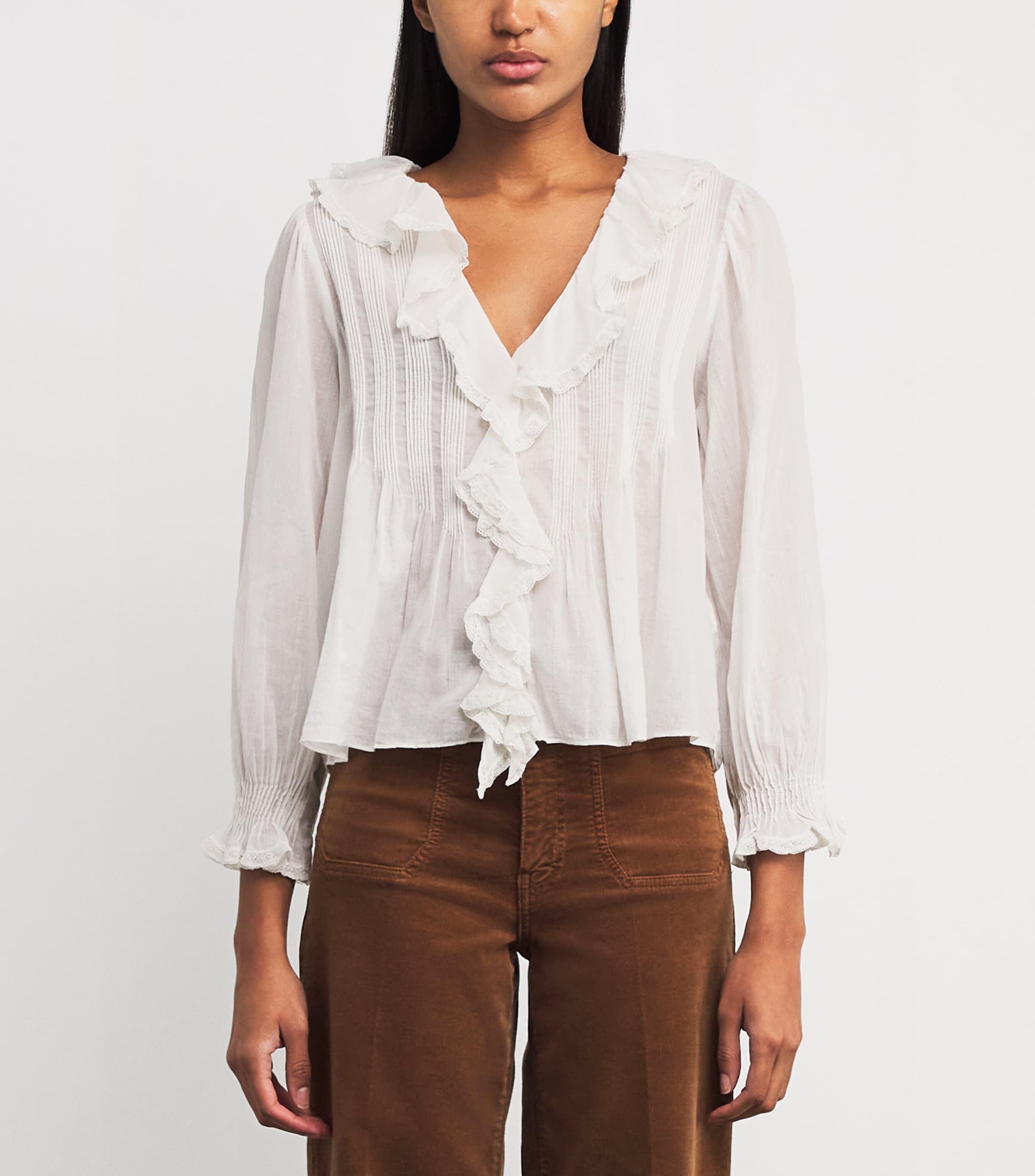 Ruffled Hardy Blouse SALT Image 3