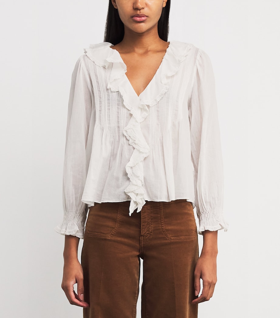 Ruffled Hardy Blouse SALT Image 3