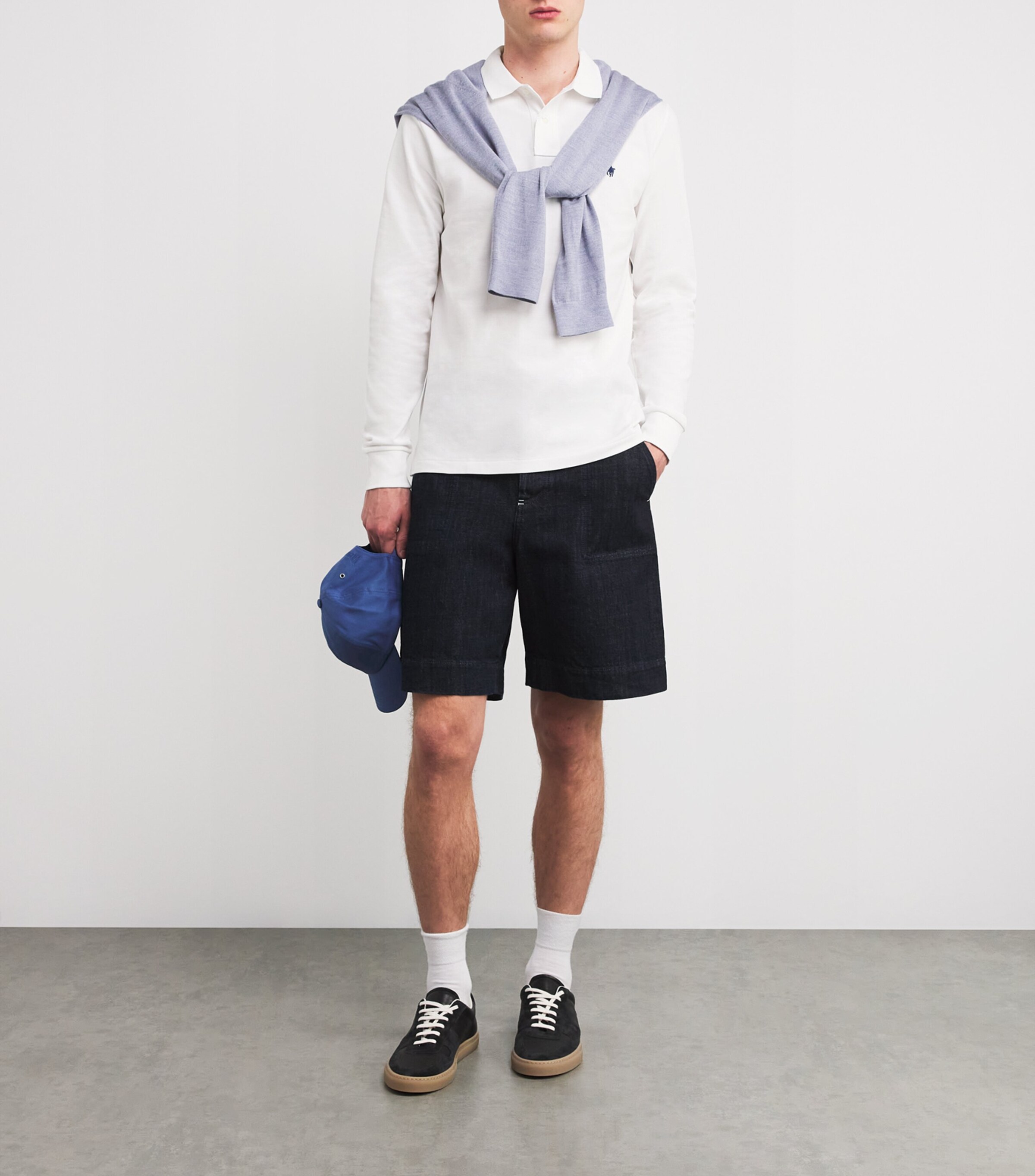 Logo Polo Shirt WHITE Image 2