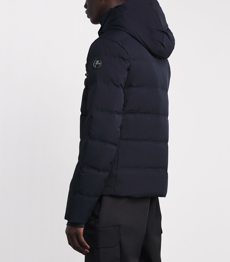 Down Waterproof Berlioz Puffer Jacket 65601 MARIN/NOIR Image 4