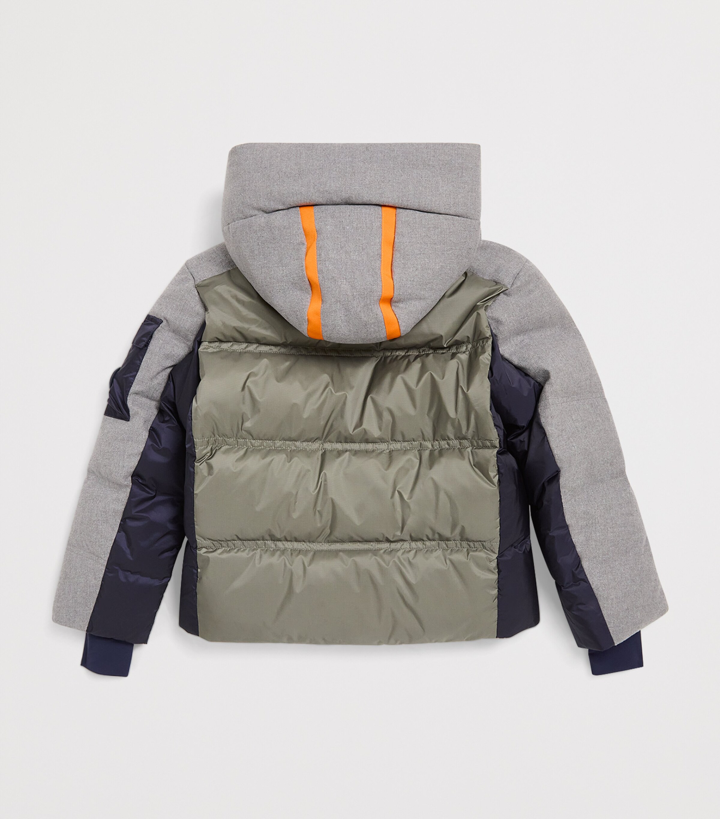 Down-Filled Pablo Ski Jacket (4-13 Years) 012LIGHT GREY MEL Image 2