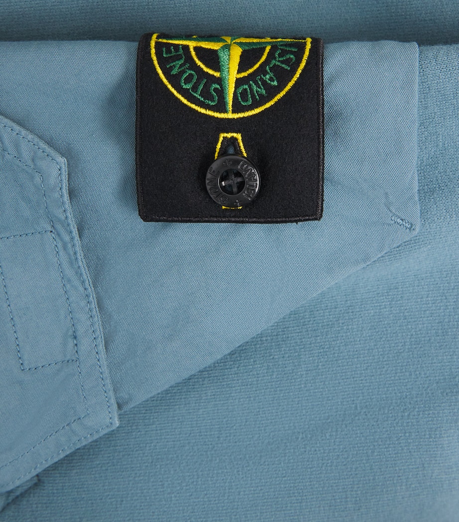 Stone Island Mens Cotton Compass Pocket Sweatshirt Image 6