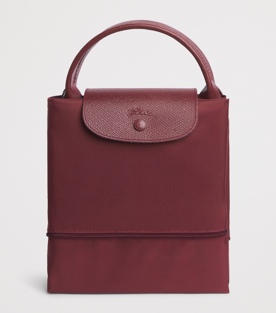 Longchamp Expandable Le Pliage Original Travel Bag Bordeaux Image 5