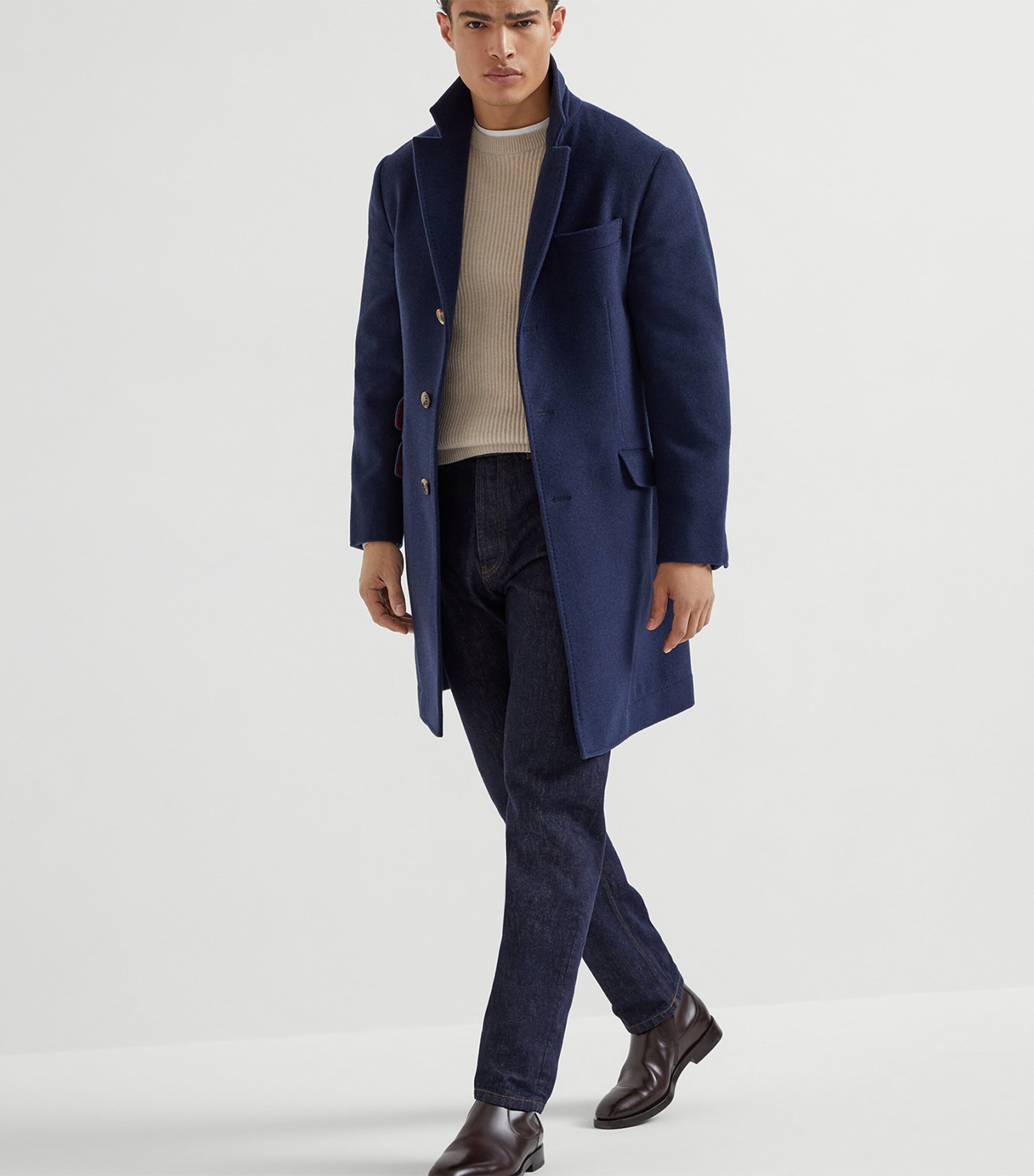 Cashmere Ribbed Sweater CS396 Image 4