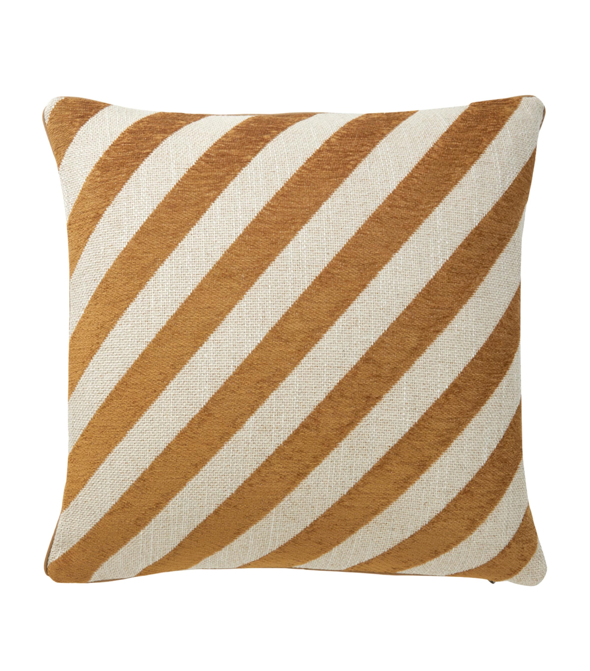 Yves Delorme Calisson Muscade Square Cushion Cover (45cm x 45cm) Muscade Image 1