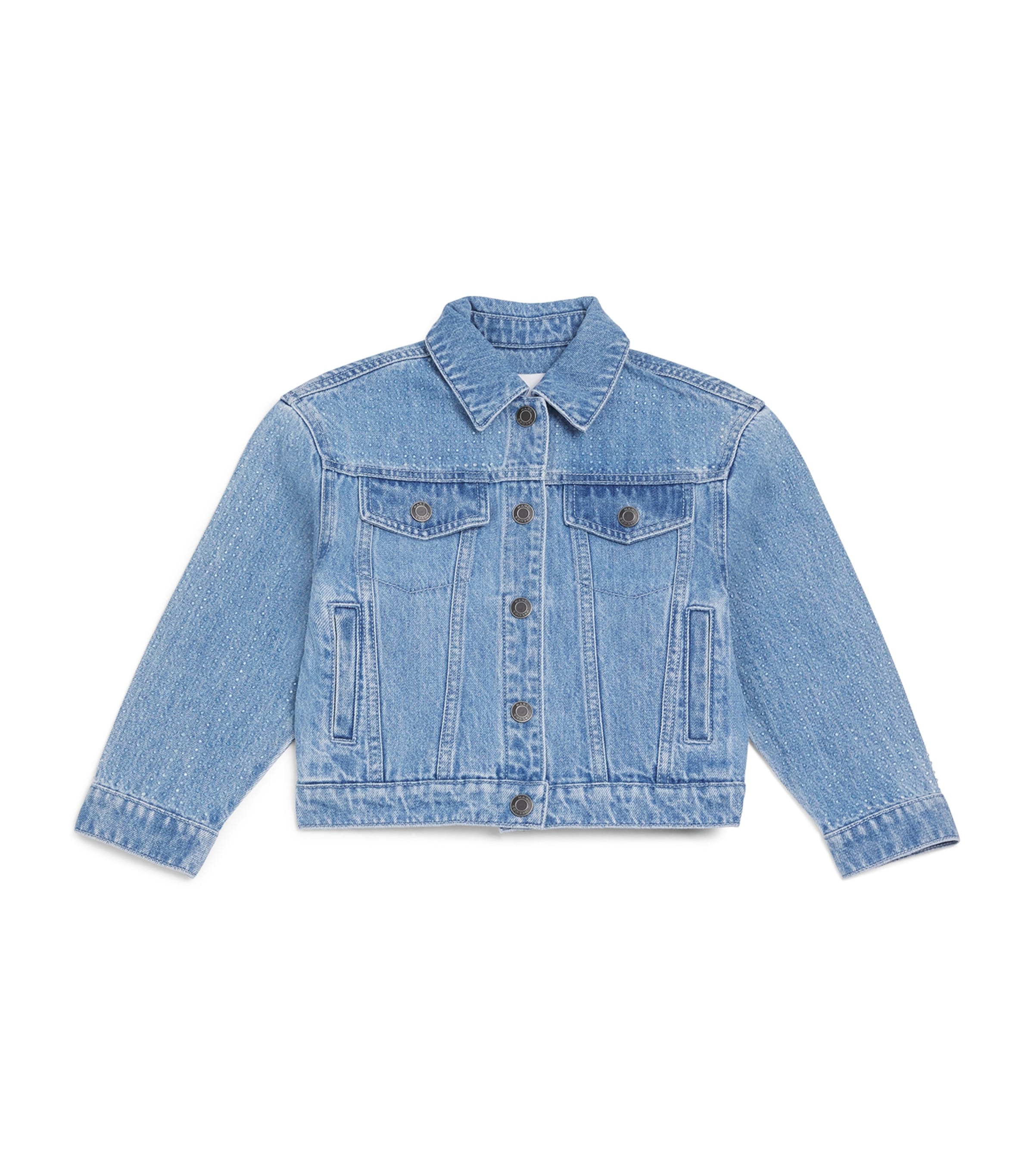 Marc Jacobs Kids Crystal-Embellished Denim Jacket (4-12+